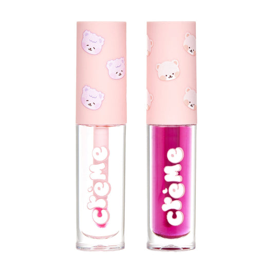 Boba Bears High-Shine Tinted Lip Oil Duo The Crème Shop 