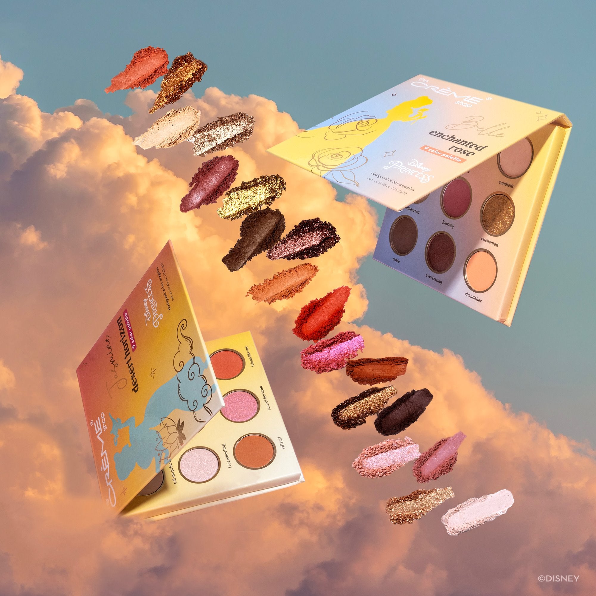 The Crème Shop x Disney Princesses - 9 Color Eyeshadow Palette