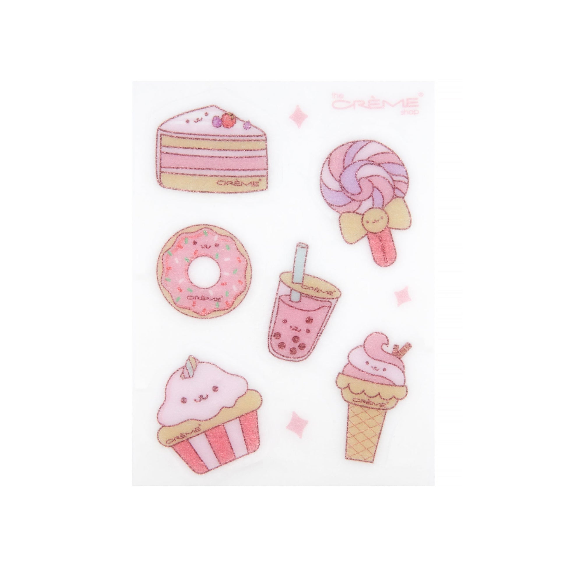 Targeted Hydration Patches in "Dessert" Patches The Crème Shop 