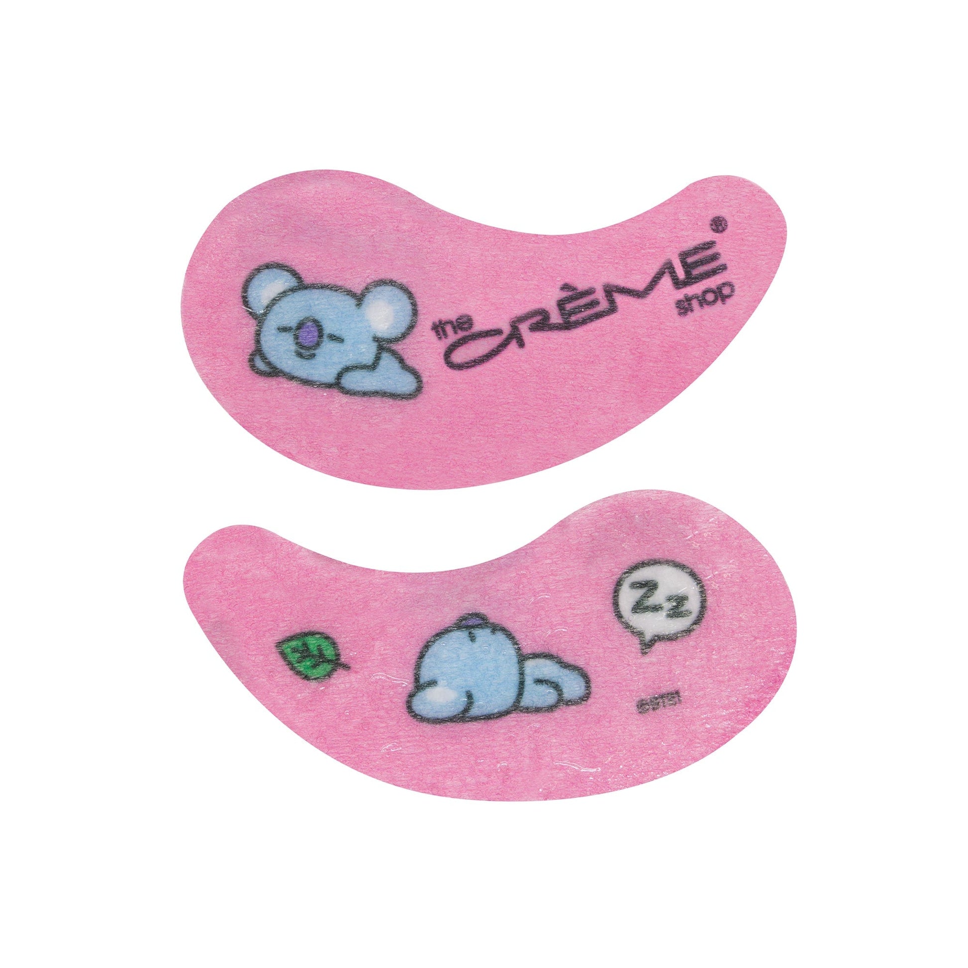 BT21 Hydrogel Under Eye Patch Set of 3 - $13.50 Value Under Eye Patches The Crème Shop x BT21 