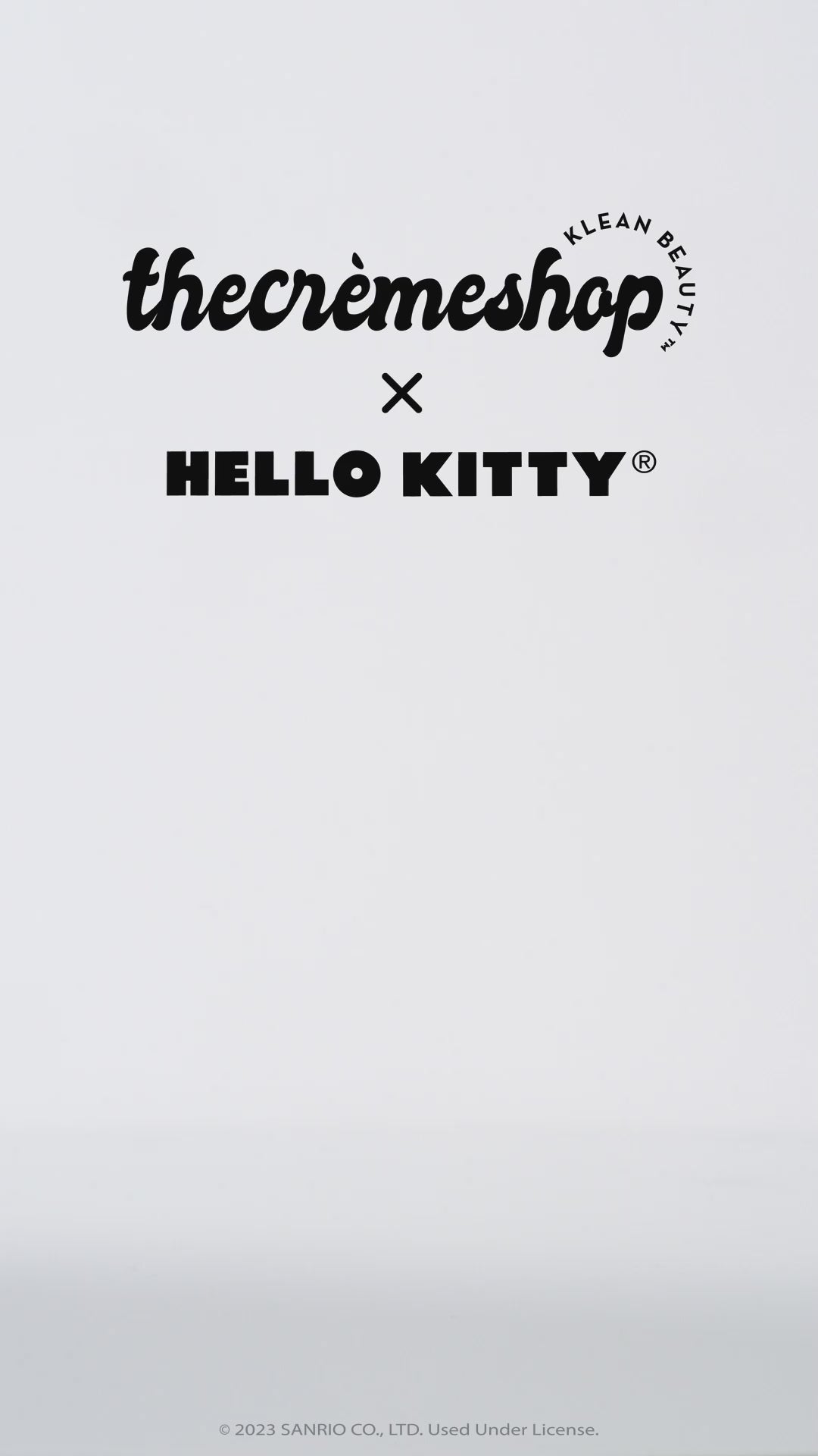 The Crème Shop x Hello Kitty Pink Water Crème, $25
