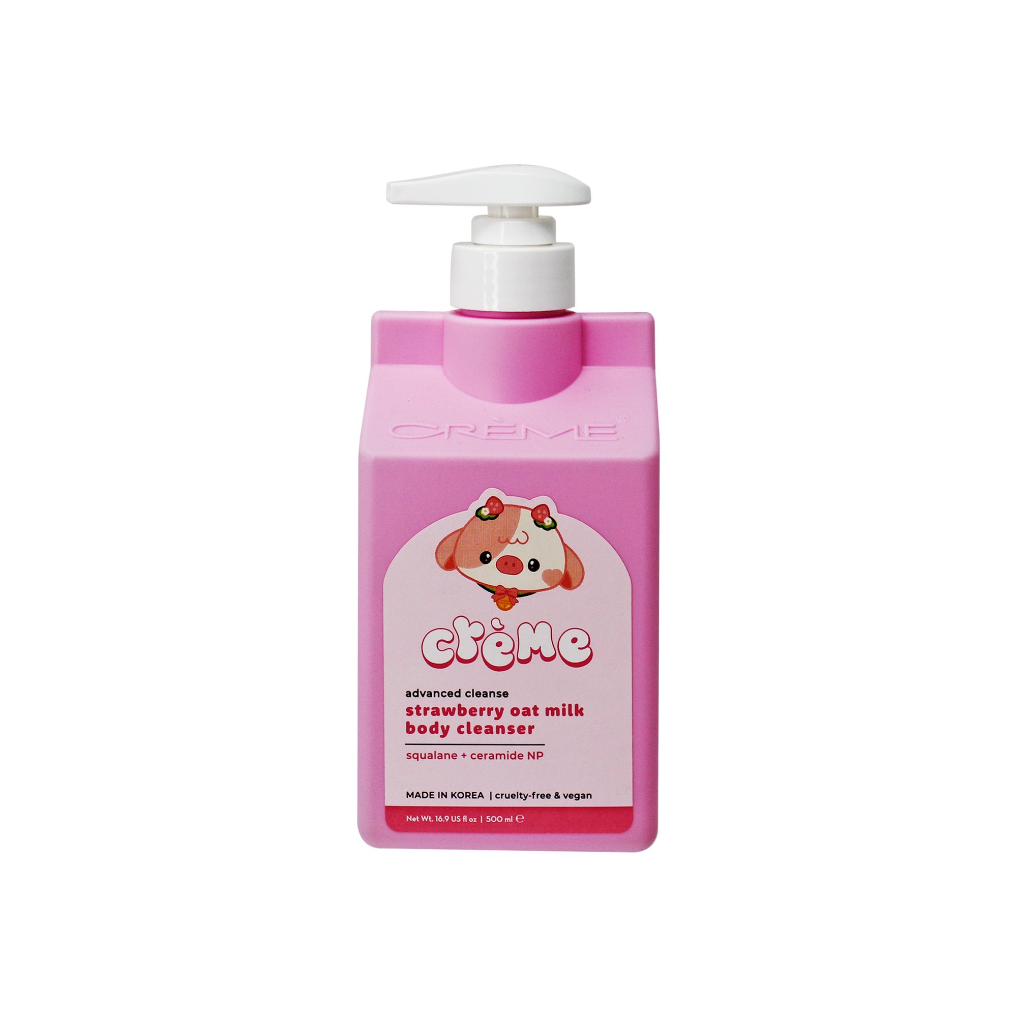 Advanced Cleanse Body Cleanser - Strawberry Oat Milk Body Scrub The Crème Shop 