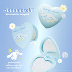 Cinnamoroll Dream Daisy Compact Mirror — open and closed compact with Cinnamoroll illustrations