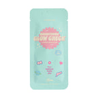 Brightening Glow Check Mask — turquoise Brightening Glow Check sheet mask pouch