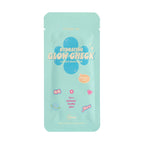 Hydrating Glow Check Mask — turquoise Hydrating Glow Check sheet mask pouch