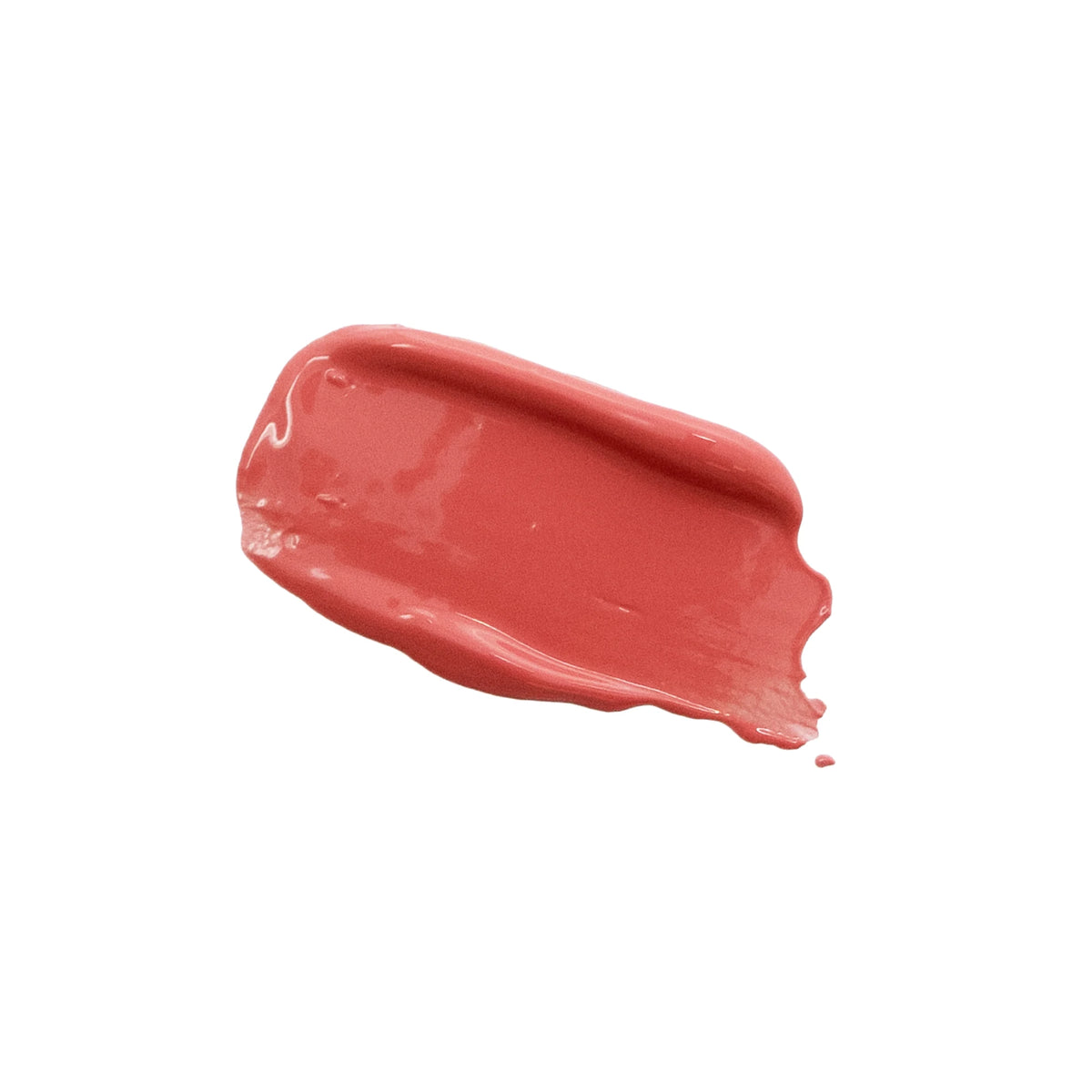 Sweet Pout Lip Stain — Blushing — rosy coral lip stain swatch