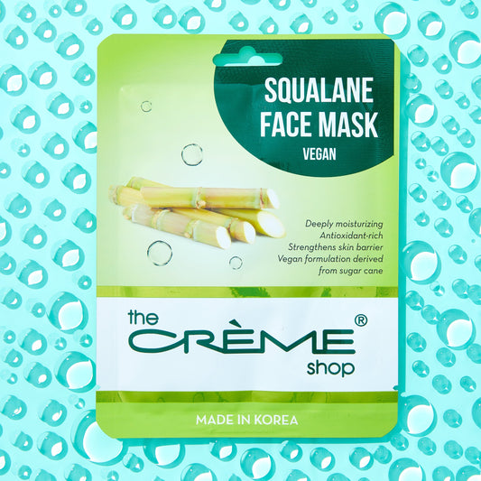 Squalane Essence Sheet Mask (Vegan) - Hydrating Sheet masks The Crème Shop 