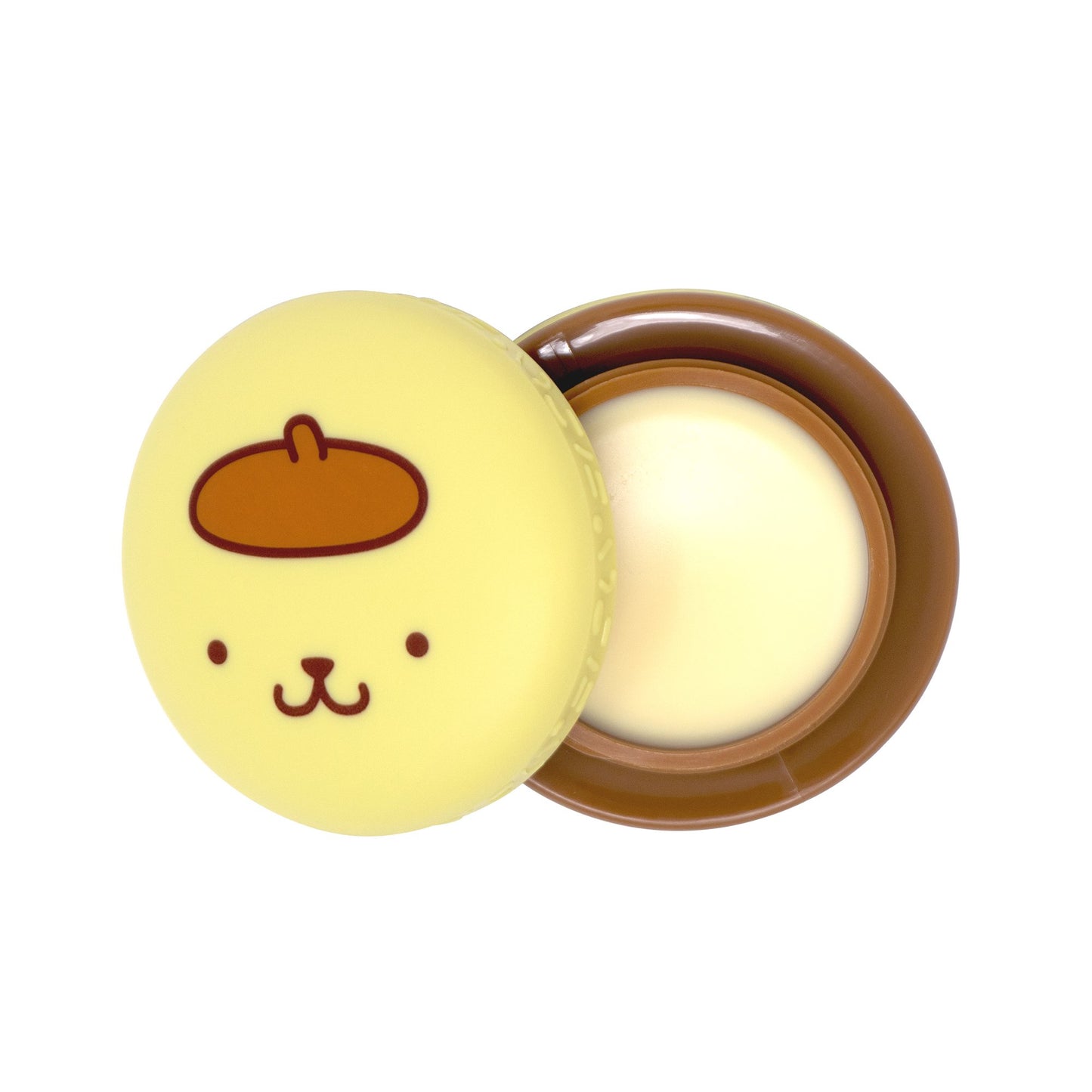 Pompompurin Holiday Macaron Lip Balm - Caramel Pudding - The Crème Shop