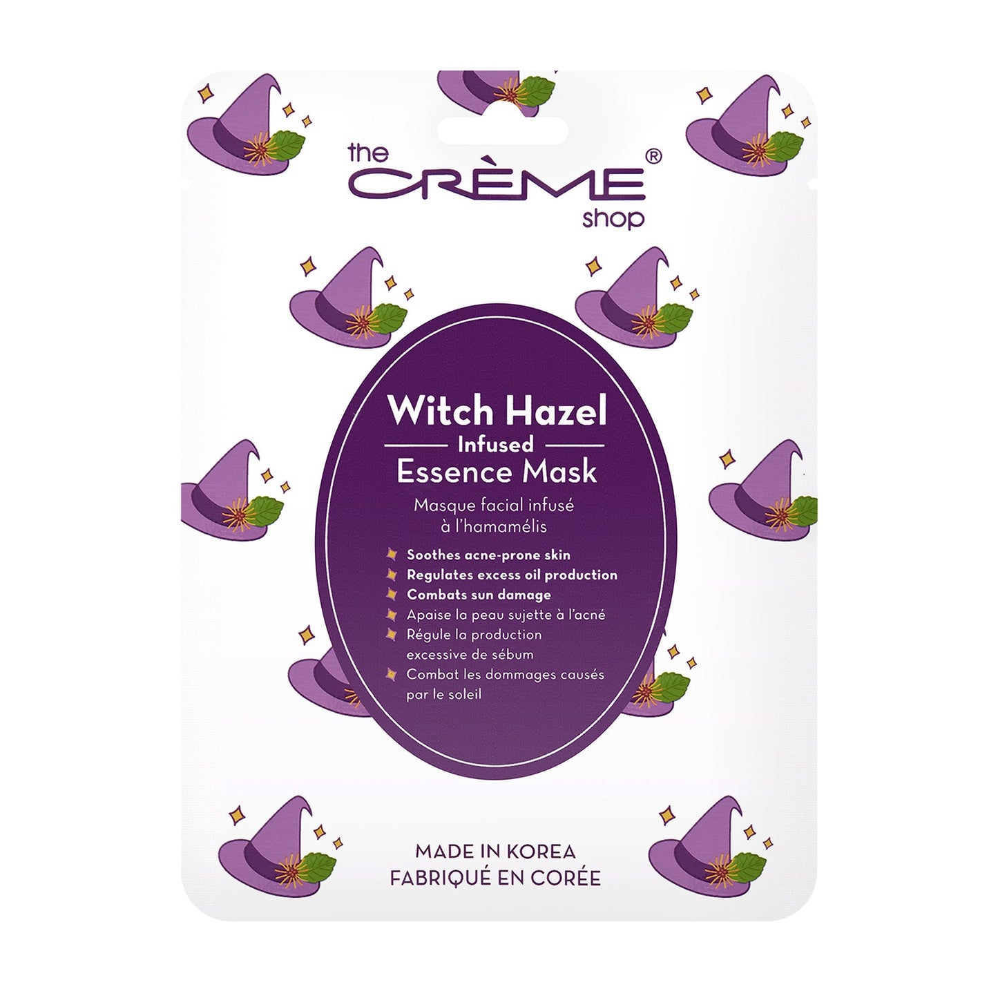 Witch Hazel Infused Face Mask - The Crème Shop