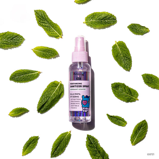 MANG Sanitizing Spray (Peppermint Scented) Sanitizer Sprays - The Crème Shop x BT21 