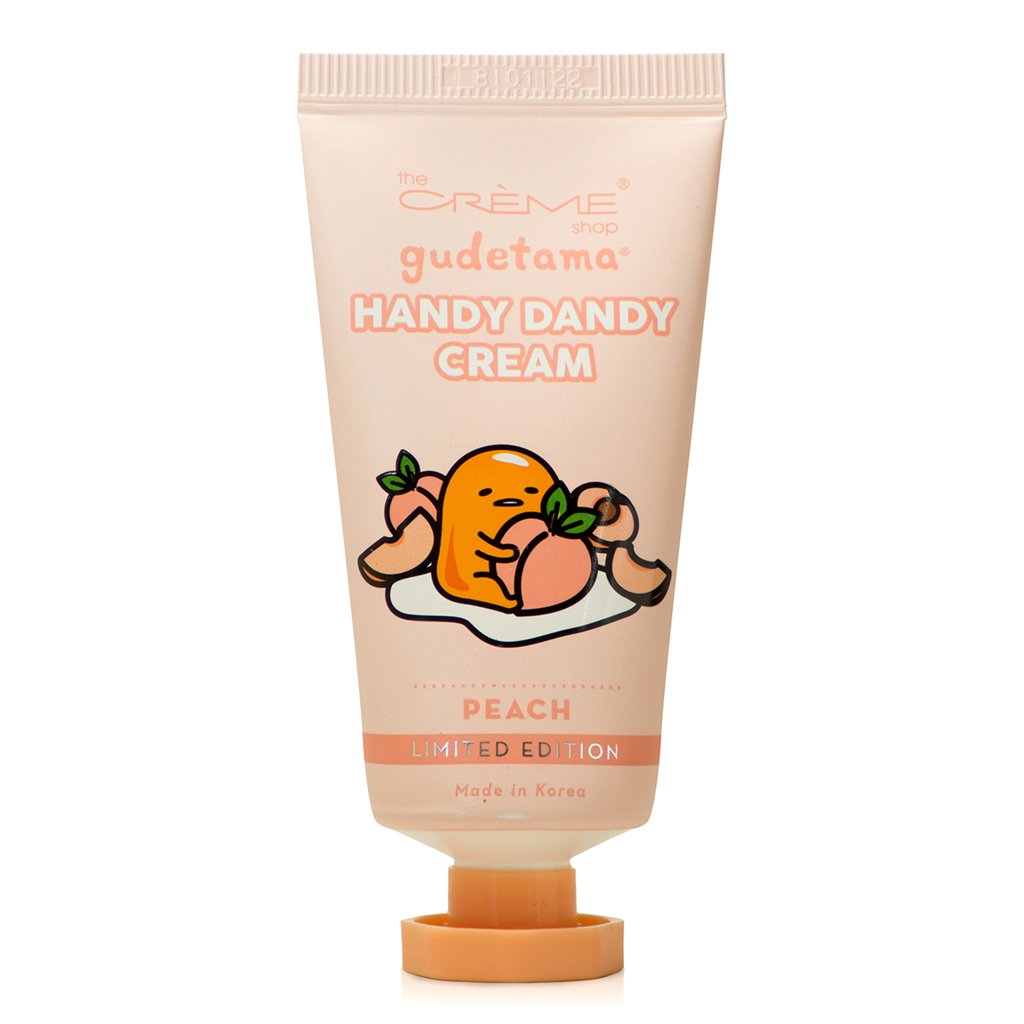 Gudetama Handy Dandy Cream - Peach - The Crème Shop