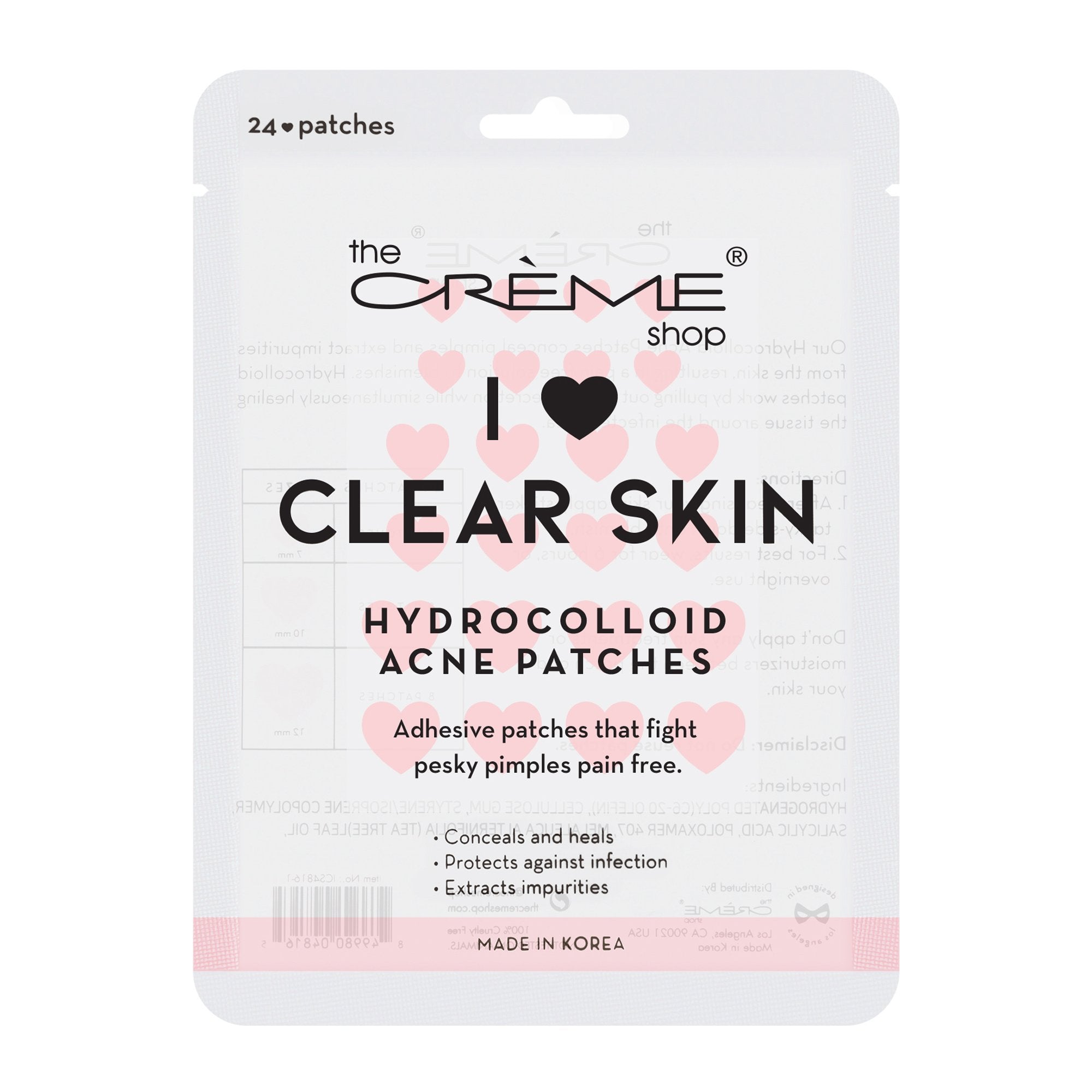 I ❤ Clear Skin - Hydrocolloid Acne Patches ️ - The Crème Shop