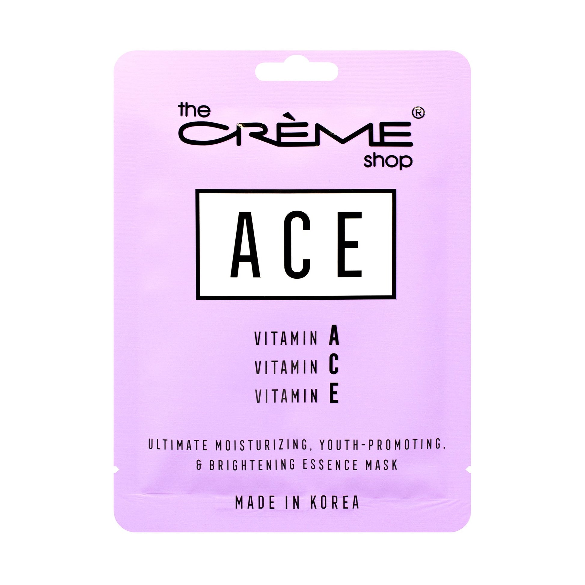 ACE Essence Sheet Mask | Youth-Promoting & Brightening Sheet masks The Crème Shop 