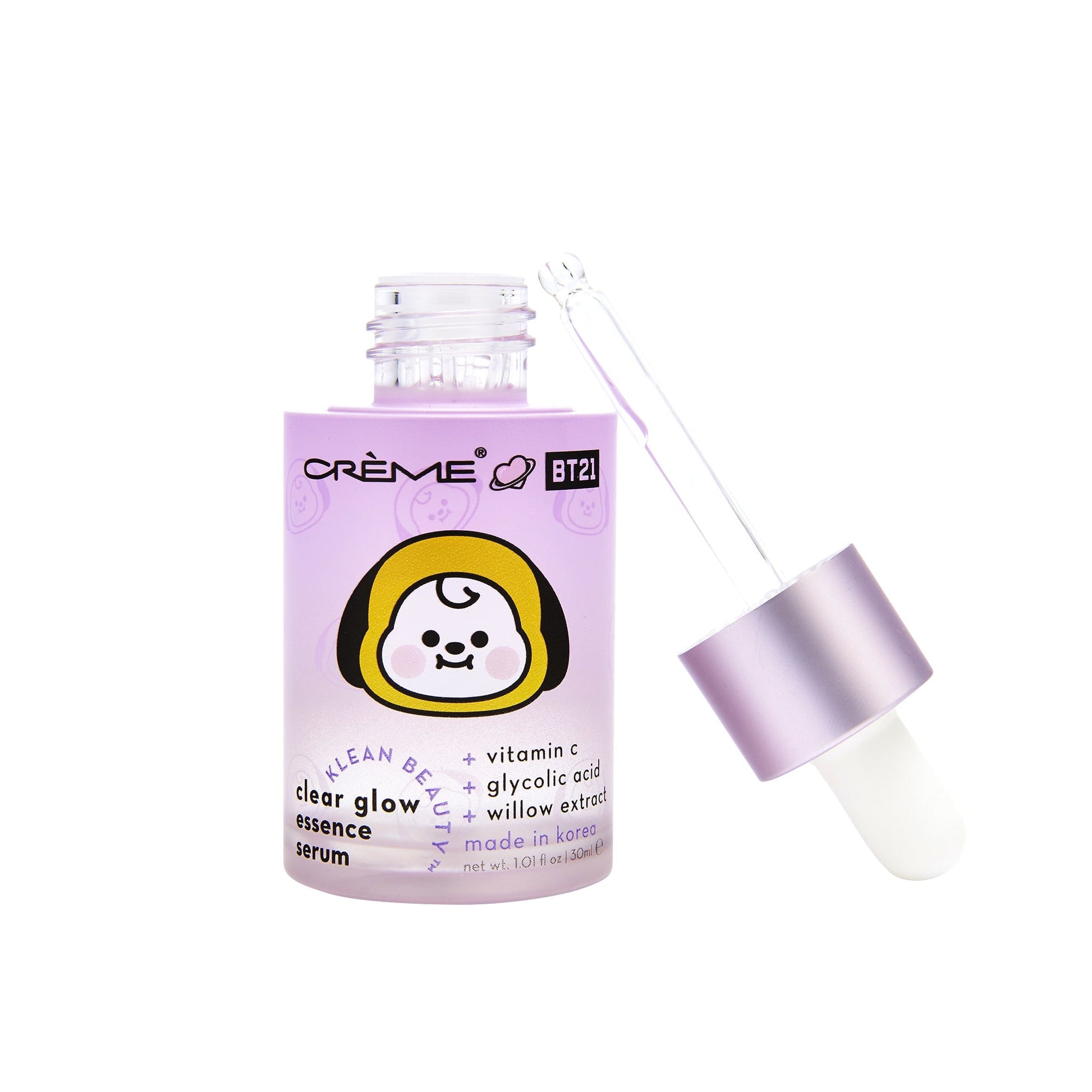 CHIMMY Clear Glow Essence Serum - Klean Beauty™️ Skin Care The Crème Shop x BT21 BABY 