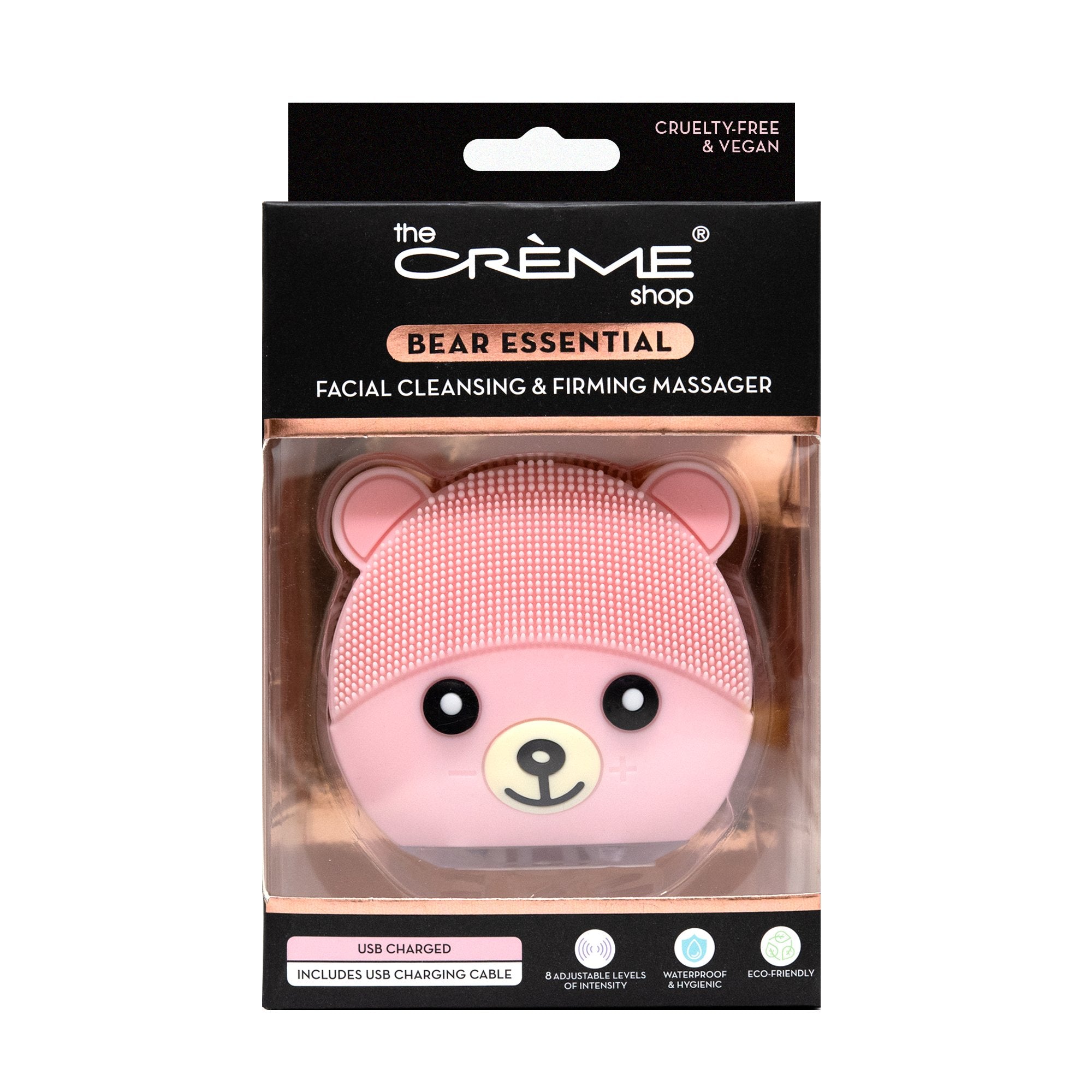 Bear Essential Facial Cleansing & Firming Massager | Cruelty-Free & Vegan Skincare Cleansing Pad The Crème Shop 