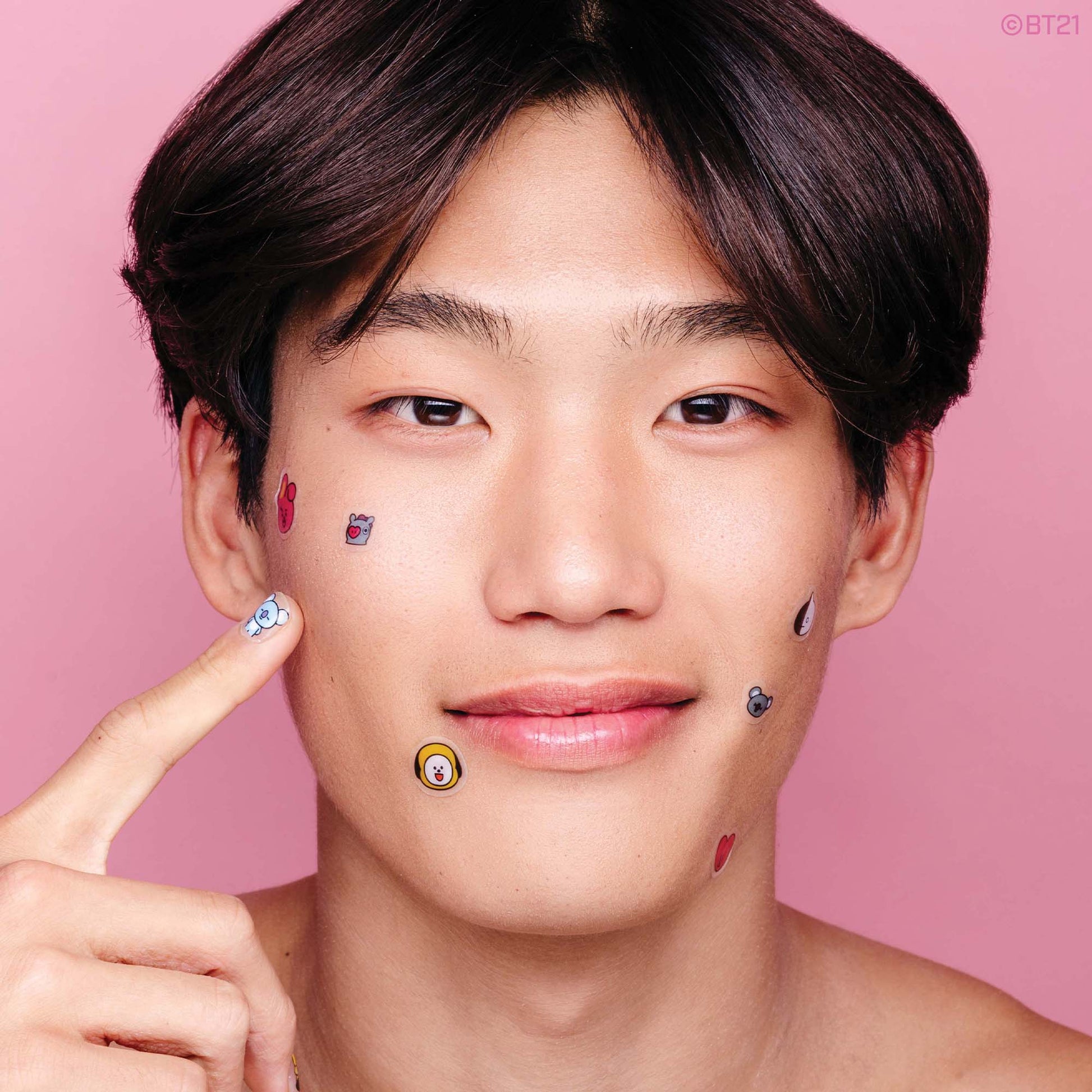 The Crème Shop | BT21: Brilliant Skin - Hydrocolloid Acne Patches | Infused with Zinc Hydrocolloid Acne Patches The Crème Shop x BT21 