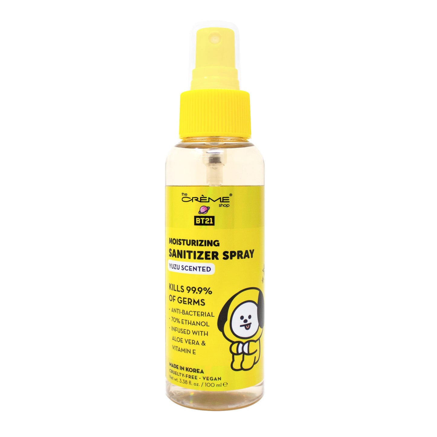 CHIMMY Sanitizing Spray (Yuzu Scented) Sanitizer Sprays - The Crème Shop x BT21 