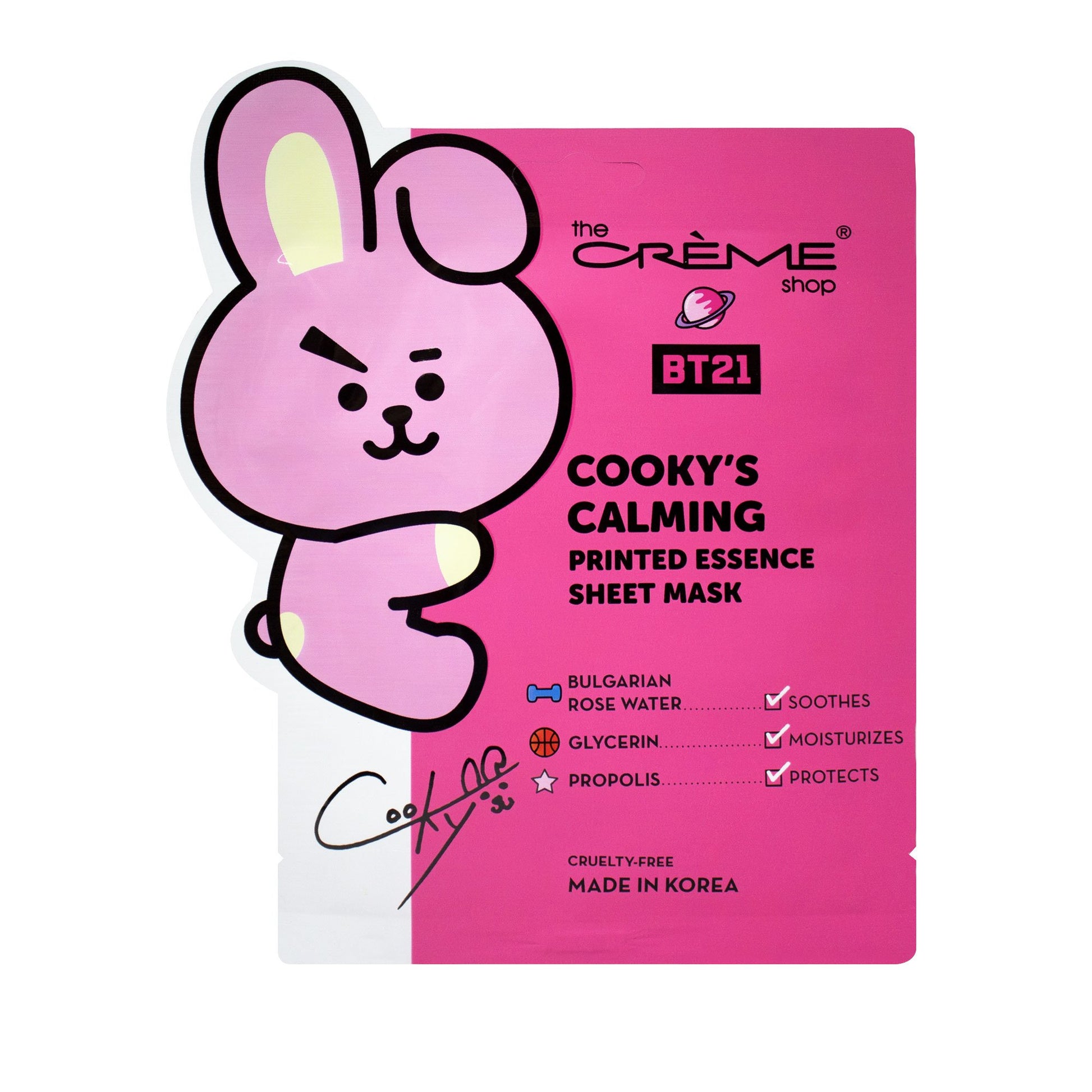 The Crème Shop | BT21: Complete Printed Essence Sheet Mask Collection ($64 Value) Bundles The Crème Shop x BT21 