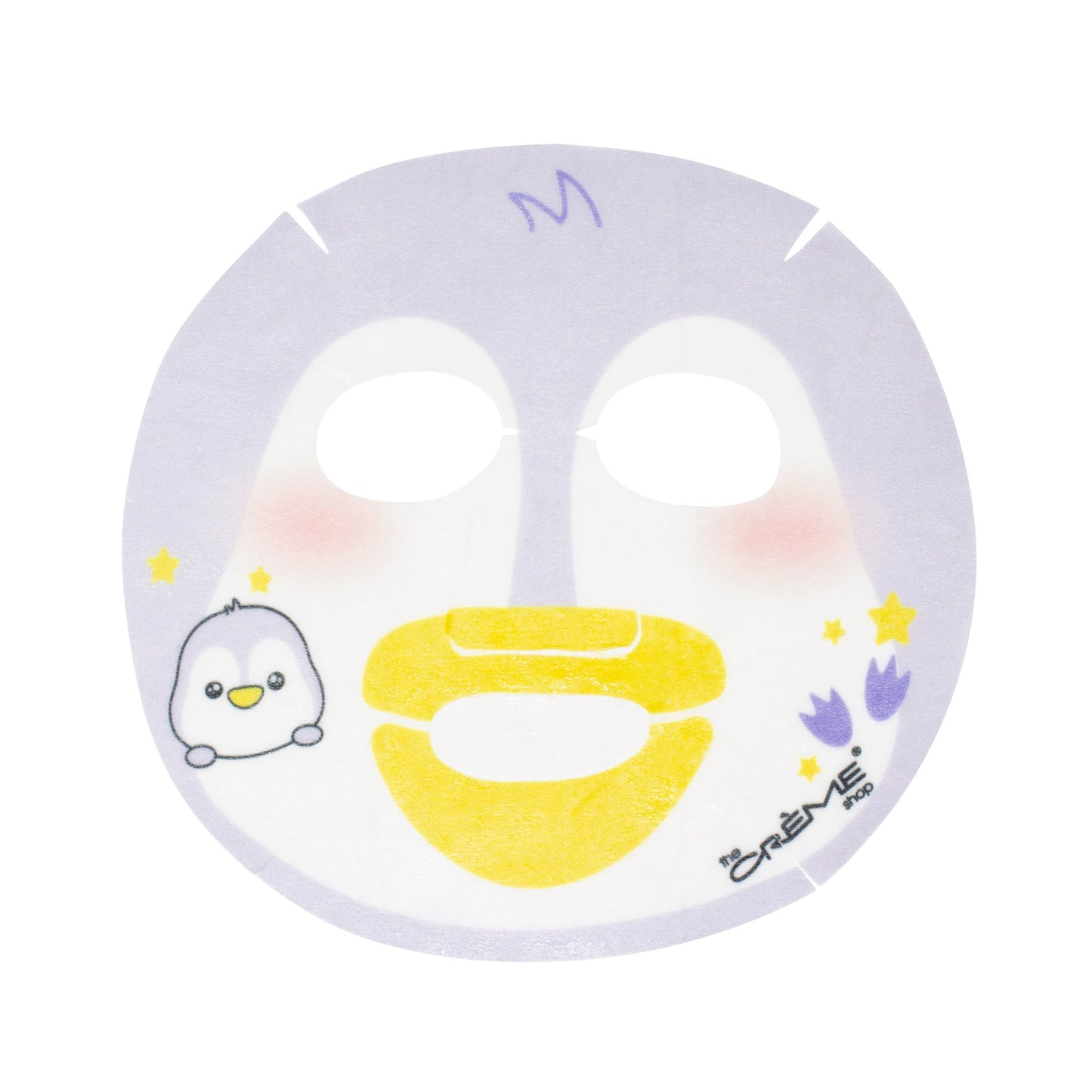 Drink Up, Skin! Animated Penguin Face Mask - Infused with Moisturizing Hyaluronic Acid Animated Sheet Masks - The Crème Shop 