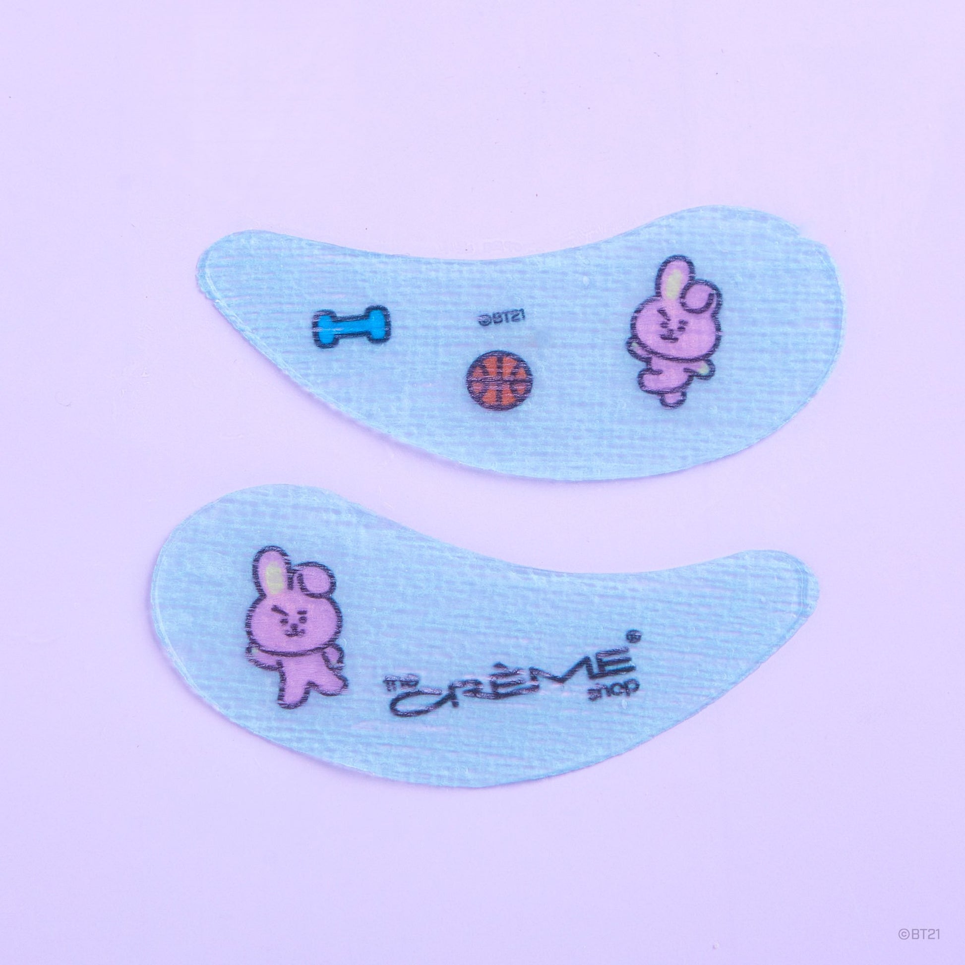 “Brighten Up” COOKY Hydrogel Under Eye Patches | Smoothing & Firming Under Eye Patches The Crème Shop x BT21 