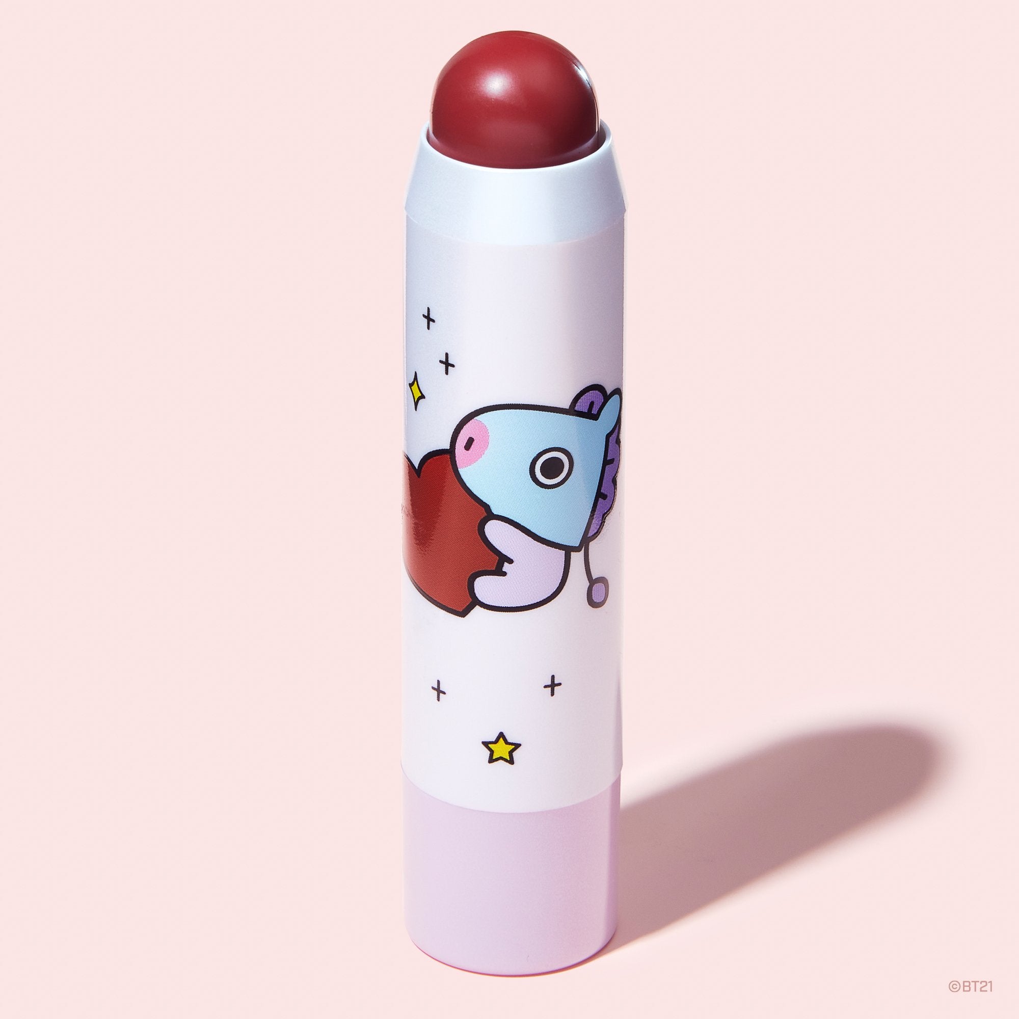 Lip + Cheek Chic Stick | Tinted Essence Stick (Enriched with Hyaluronic Acid & Vitamin E) Lip & Cheek Chic Stick The Crème Shop x BT21 Moonwalk (MANG) 