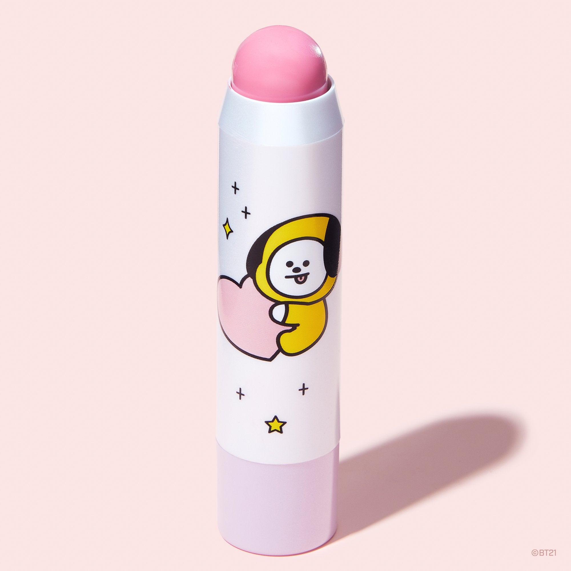 Lip + Cheek Chic Stick | Tinted Essence Stick (Enriched with Hyaluronic Acid & Vitamin E) Lip & Cheek Chic Stick The Crème Shop x BT21 Cherry Blossom (CHIMMY) 