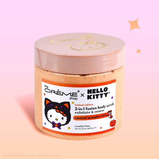 The Crème Shop x Hello Kitty Fusion Body Scrub - Caramel Pumpkin Latte Skin Care The Crème Shop x Sanrio 