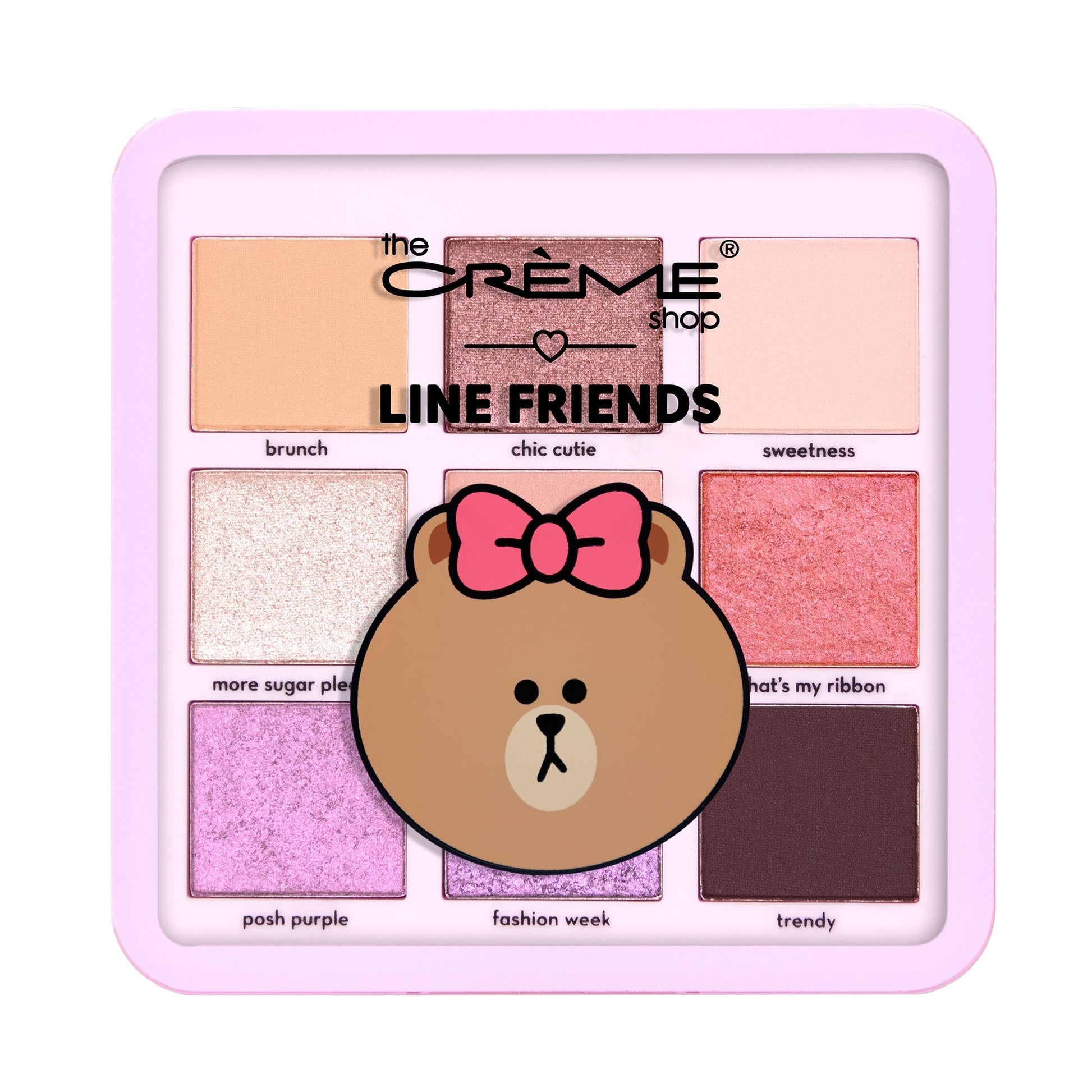 Uden fænomen Ryd op LINE FRIENDS CHOCO Eyeshadow Palette — The Crème Shop
