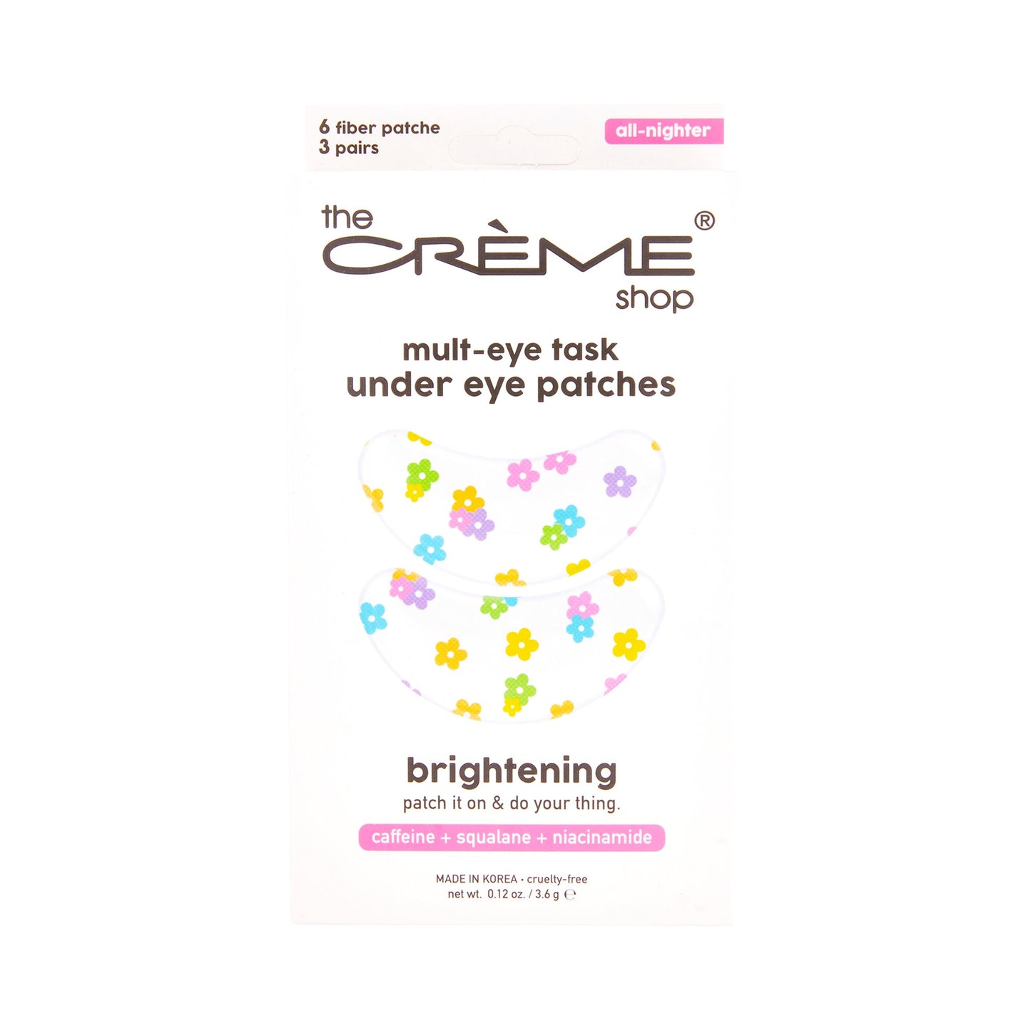 Mult-Eye Task Under Eye Patches - All-Nighter (3 Pairs) Under Eye Patches The Crème Shop 