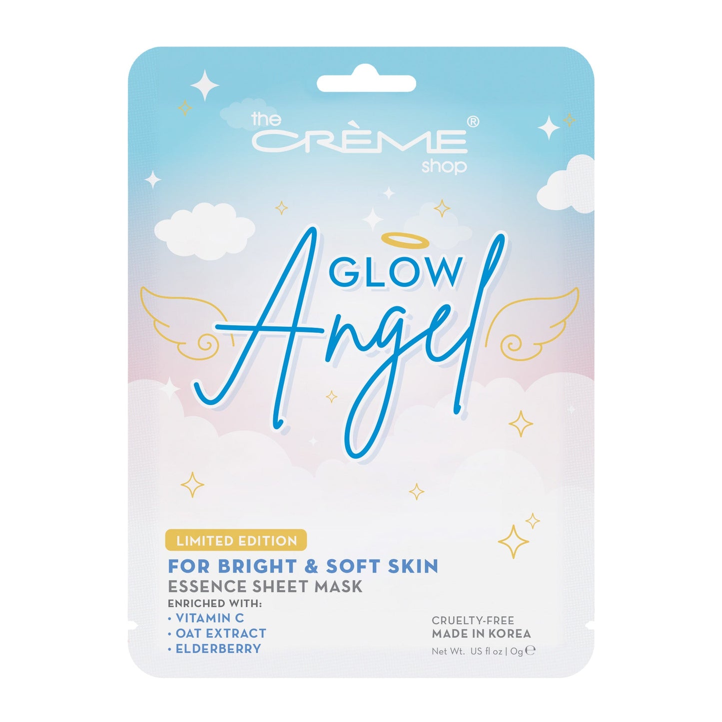 Glow Angel Essence Sheet Mask Holiday Sheet Masks Single - The Crème Shop 