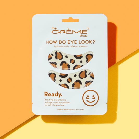 How Do Eye Look? Ready - Under Eye Patches for depuffing & brightening - The Crème Shop