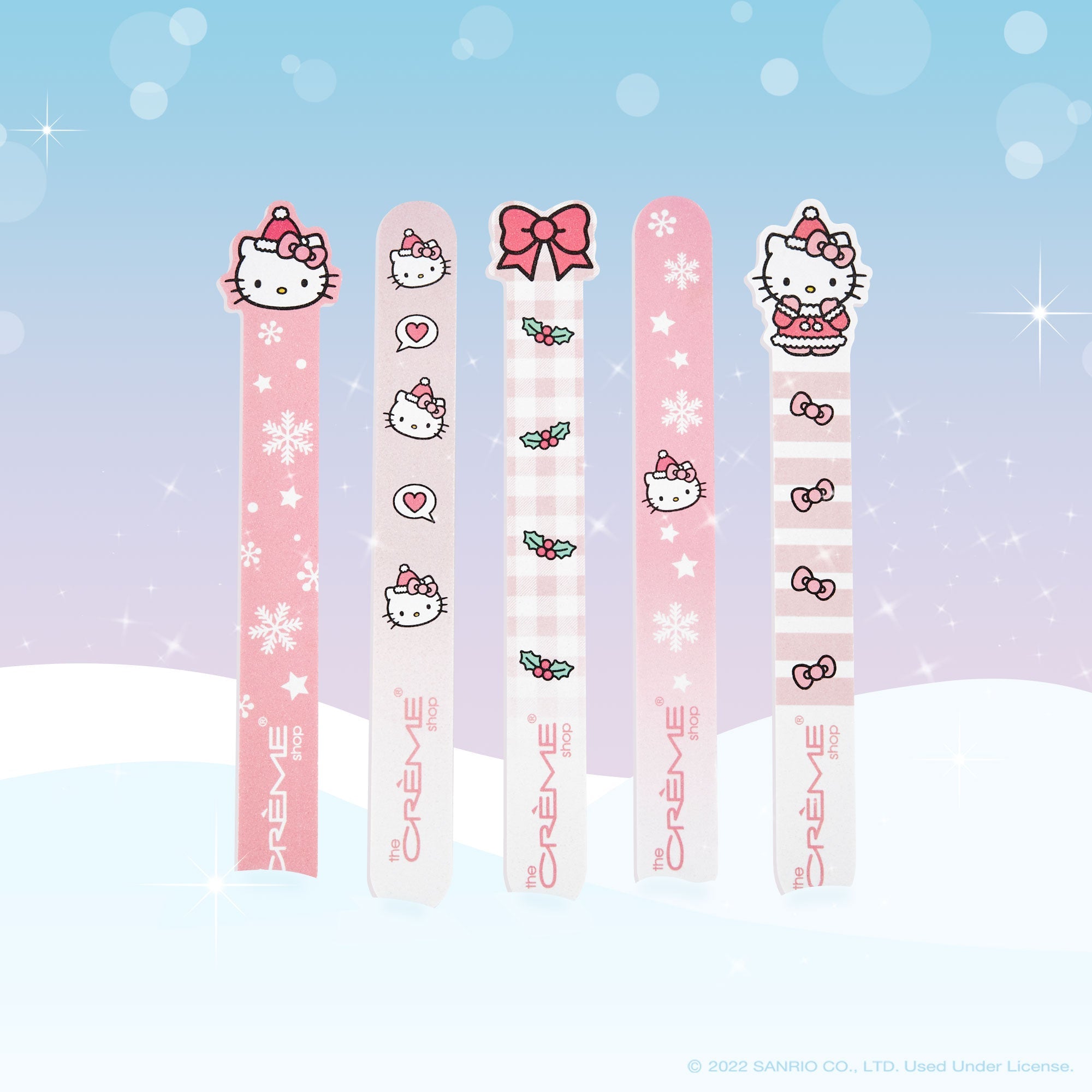 Hello Kitty Pretty Perfection Nail Files (Set of 5) - Limited Edition