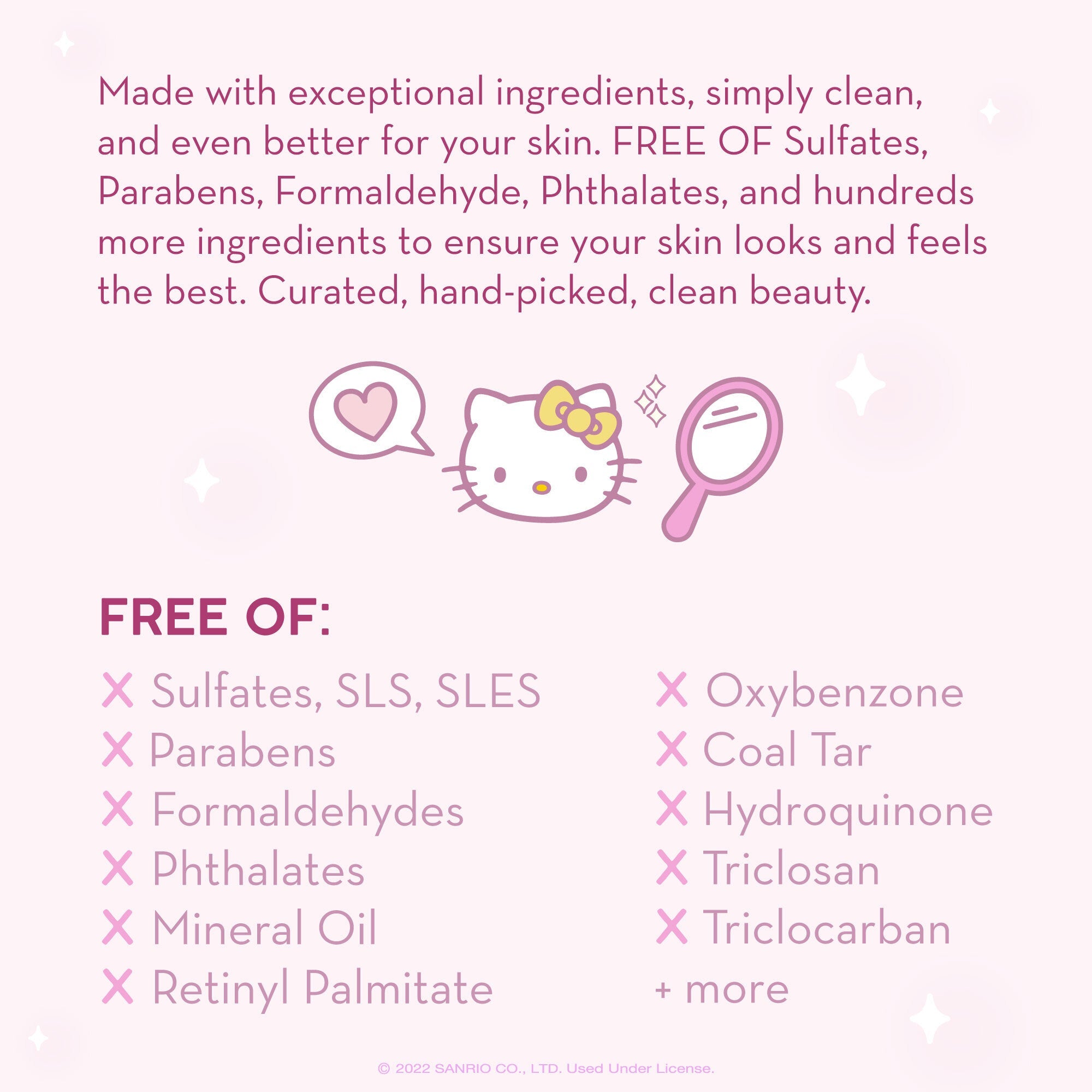 The Crème Shop x Hello Kitty Pink Water Crème - Klean Beauty™ Skin Care The Crème Shop x Sanrio 