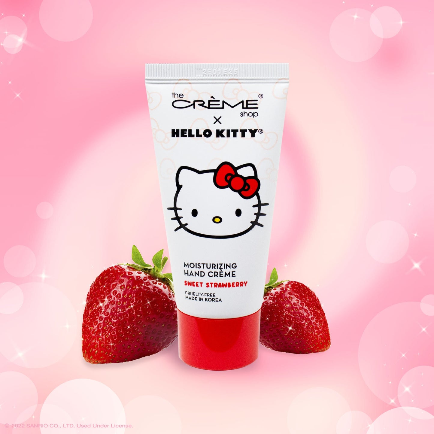 Hello Kitty Moisturizing Hand Crème - Sweet Strawberry Hand Creams The Crème Shop x Sanrio 
