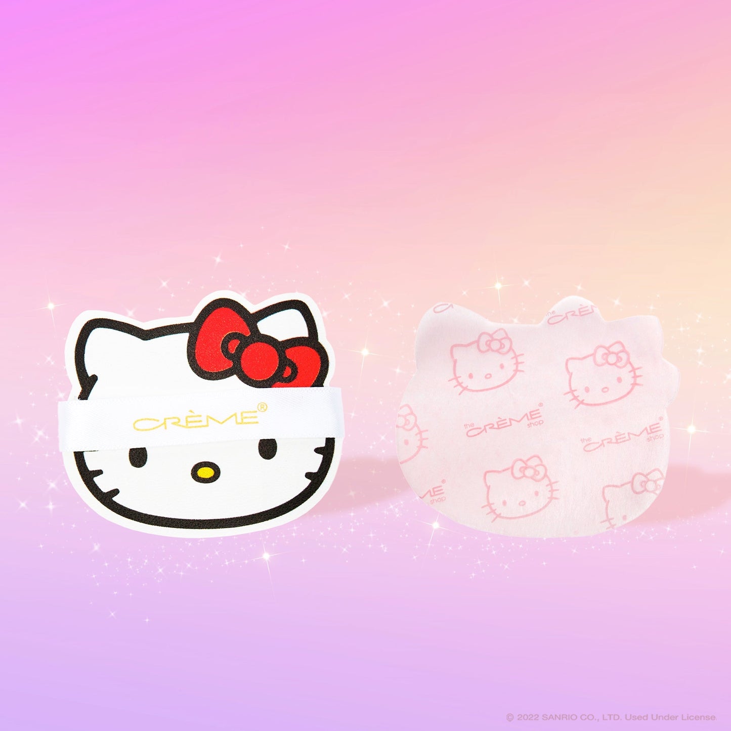 Hello Kitty Mattifying Blotting Paper + Reusable Mirror Compact (Limited Edition) Blotting Paper The Crème Shop x Sanrio 