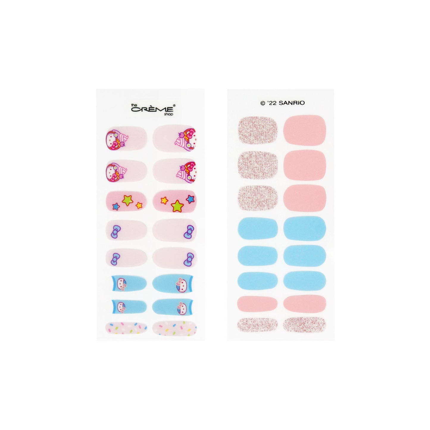 Hello Kitty Gel Nail Strips Kit - Sweetie Sprinkles | The Crème Shop