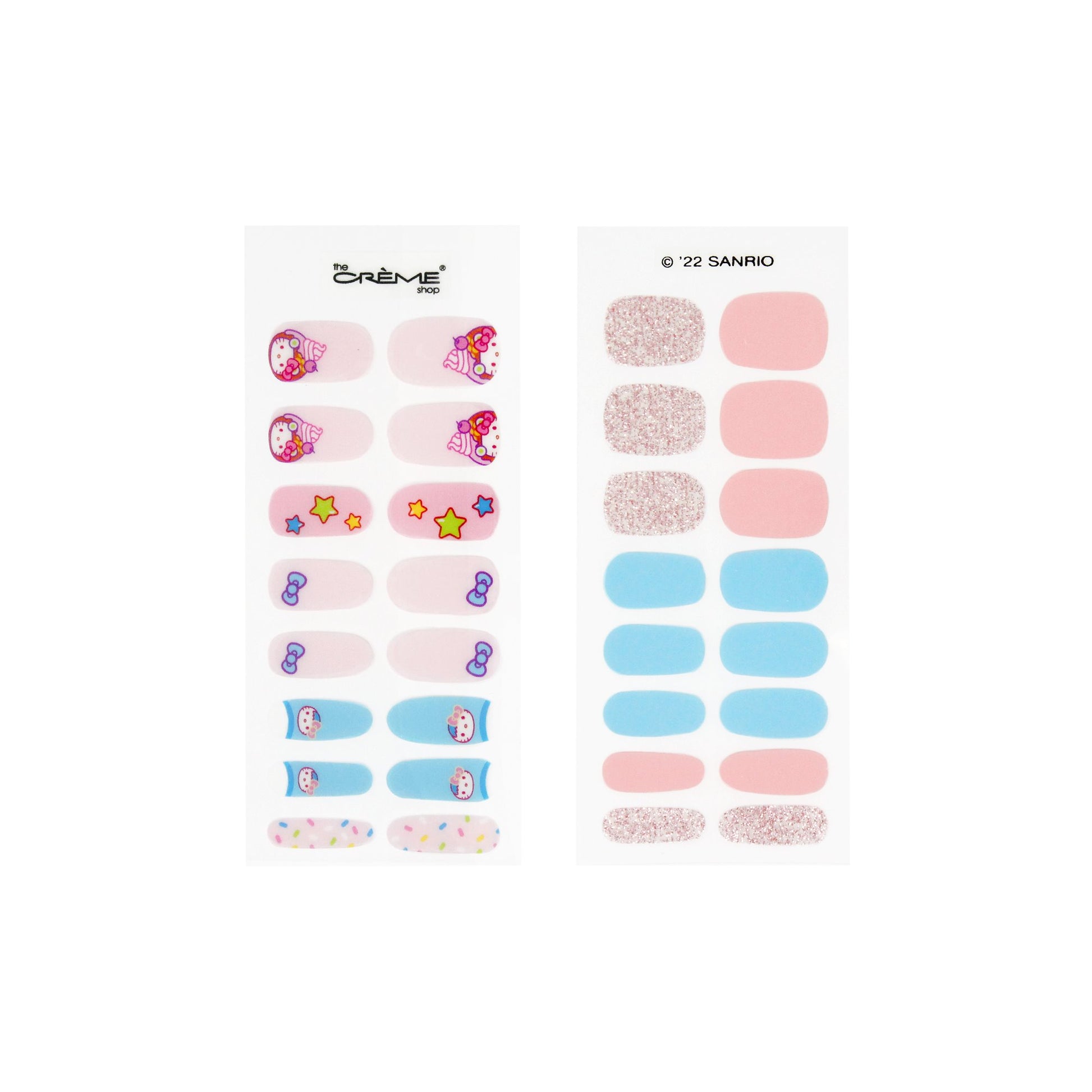 Hello Kitty Gel Nail Strips Kit - Sweetie Sprinkles