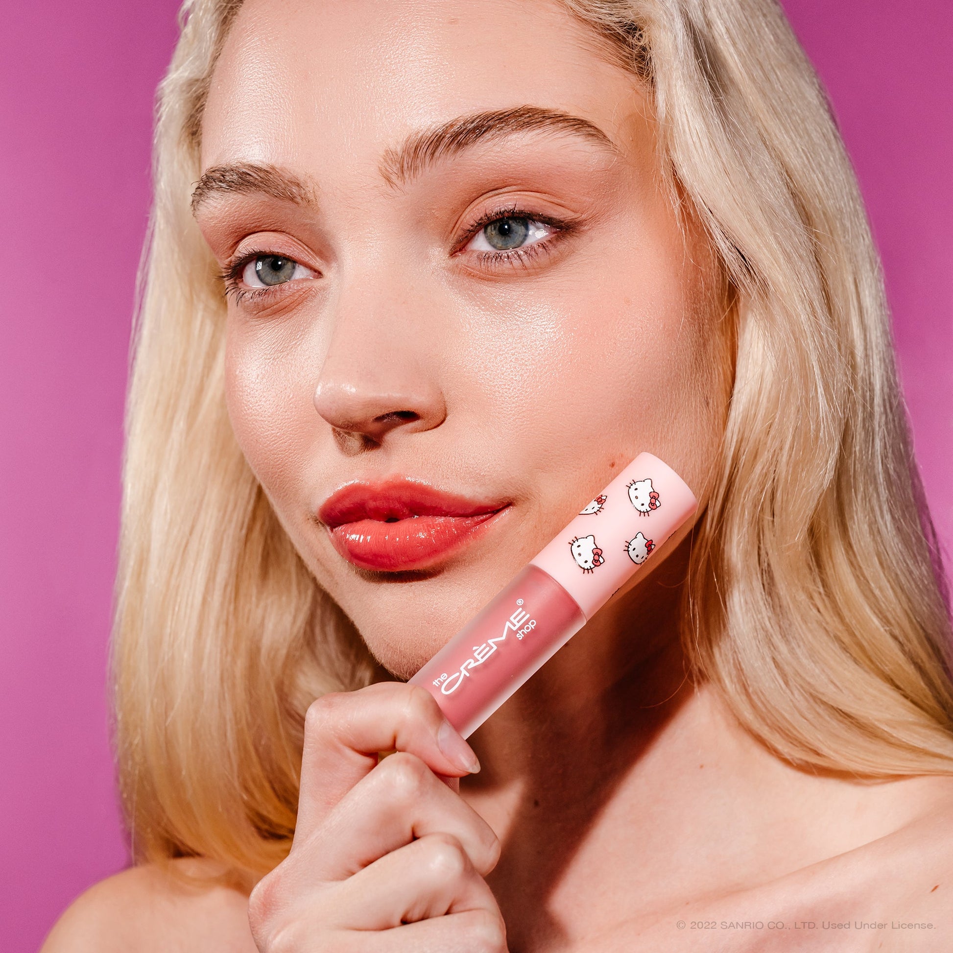Hello Kitty Kawaii Kiss Lip Oil Complete Collection Lip Oil The Crème Shop x Sanrio 