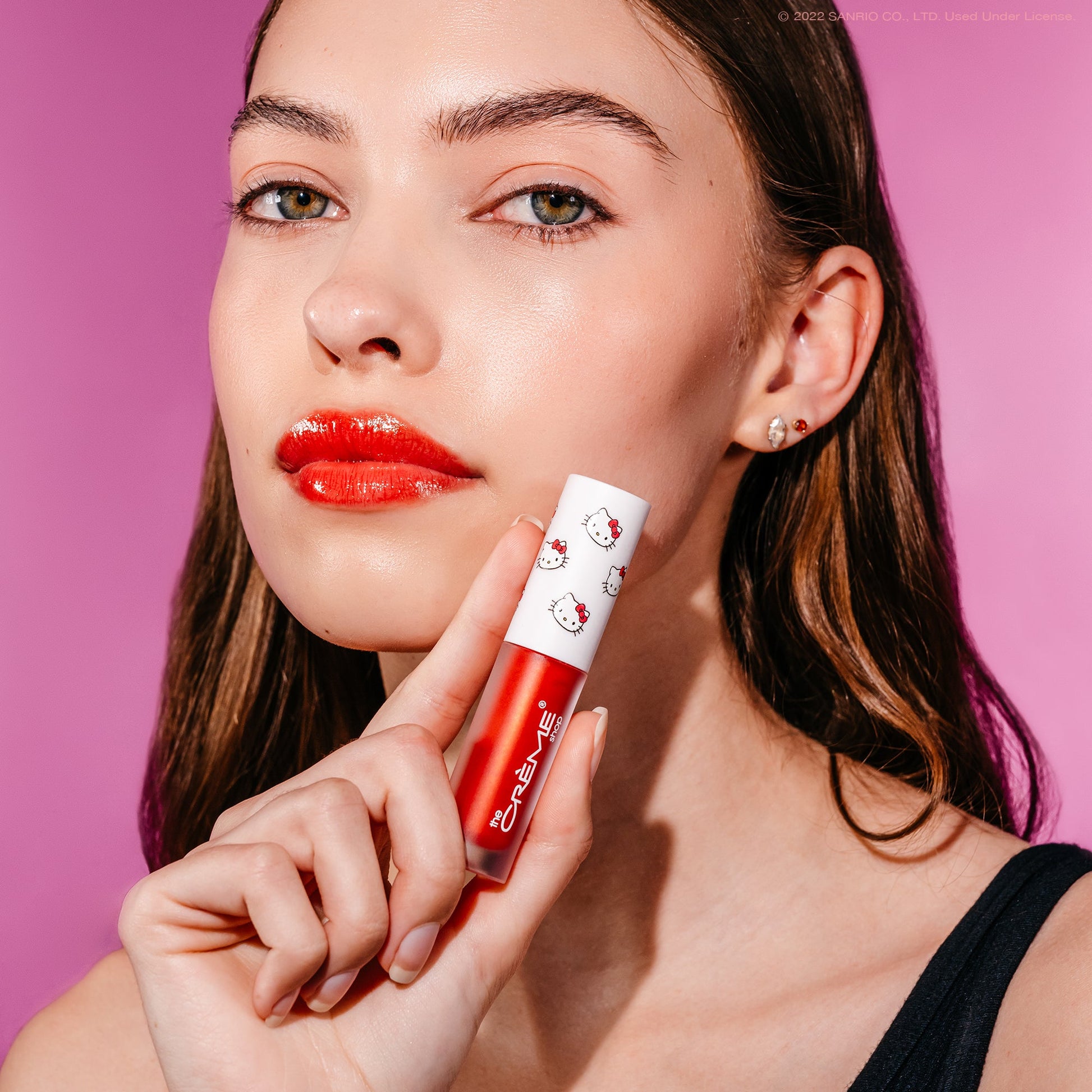 The Crème Shop x Hello Kitty Kawaii Kiss Moisturizing Lip Oil - Apple Flavored Lip Oil The Crème Shop x Sanrio 