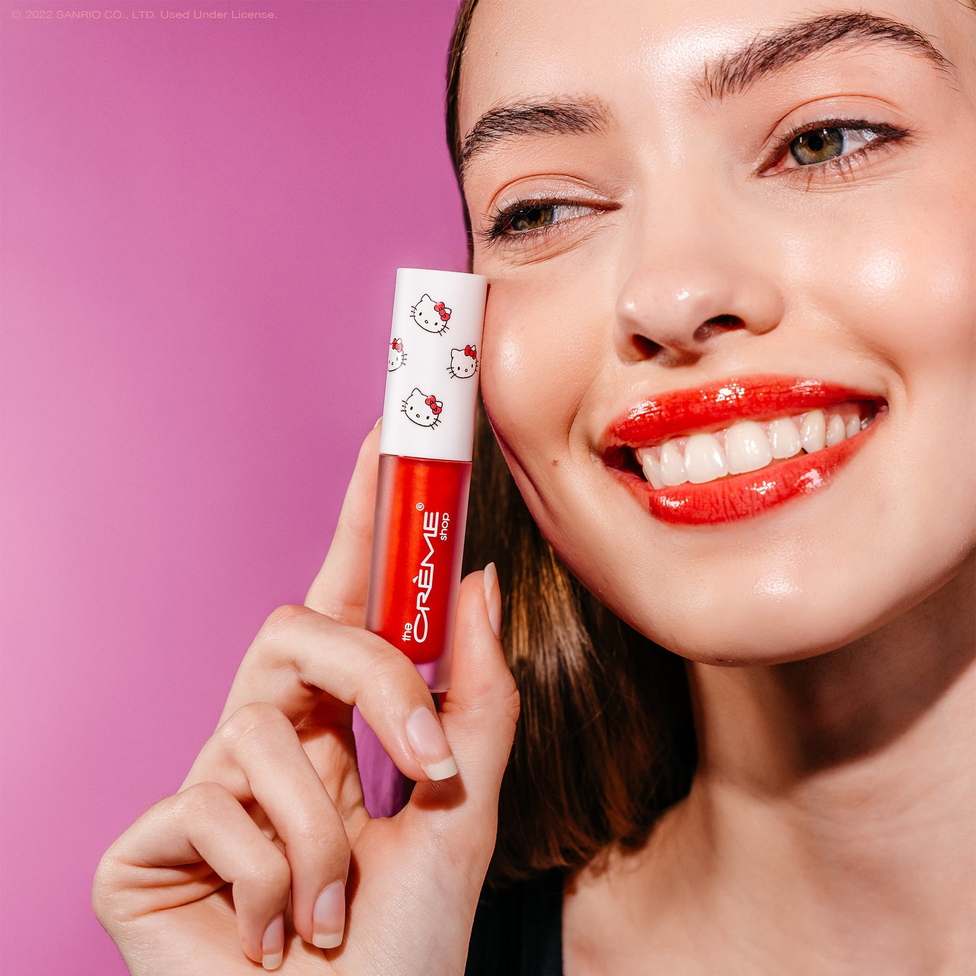 Hello Kitty Kawaii Kiss Lip Oil Complete Collection Lip Oil The Crème Shop x Sanrio 