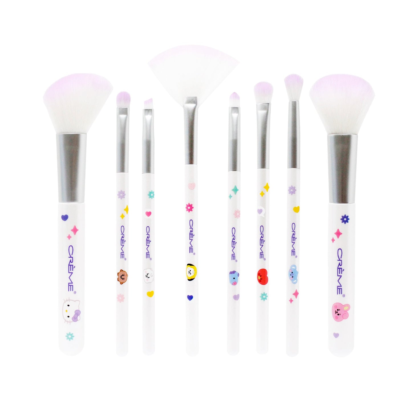 The Crème Shop: Hello Kitty & BT21 Essential Collection - Brush Set