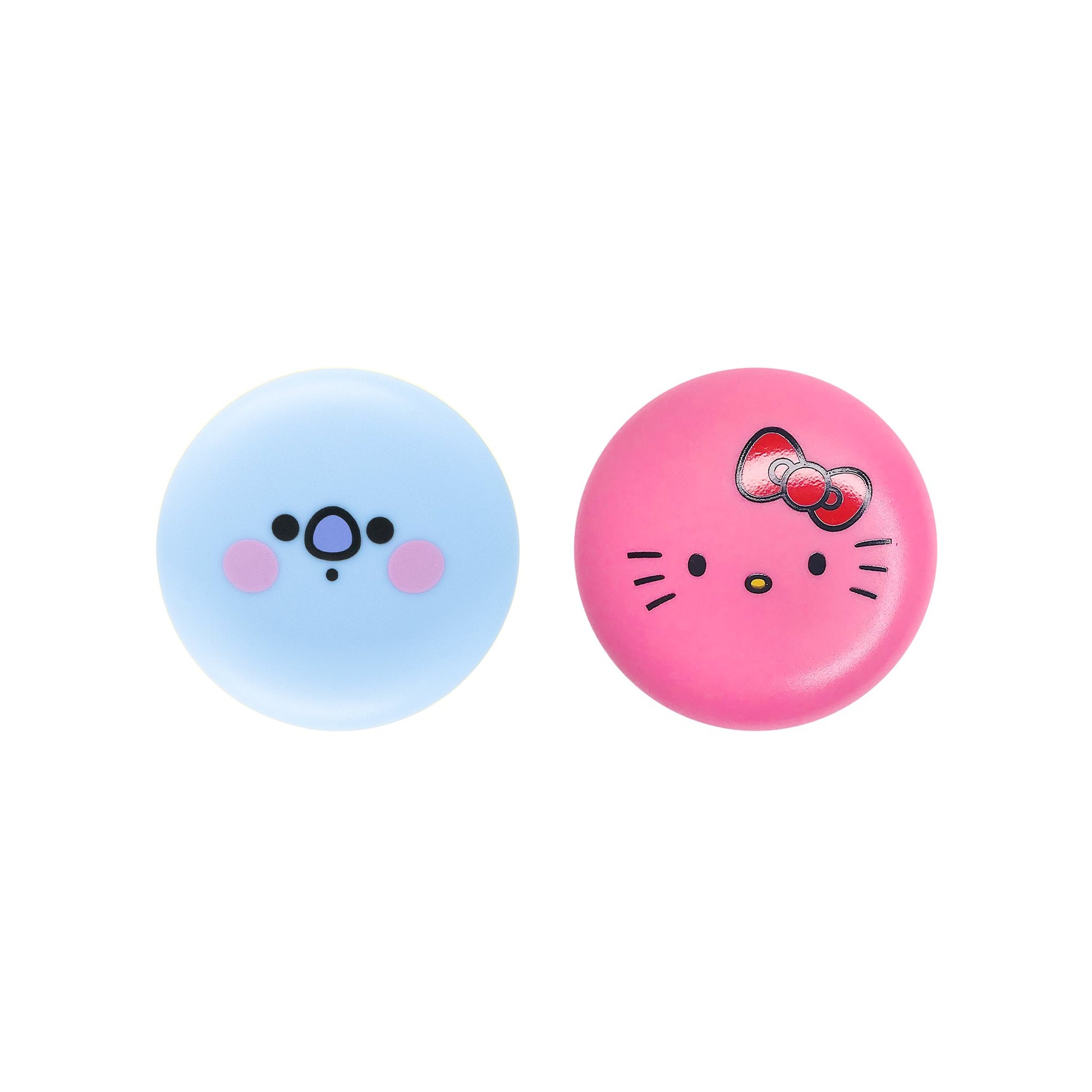 Limited Edition Hello Kitty & BT21 KOYA Moisturizing Macaron Lip Balm Duo - Cruelty-Free