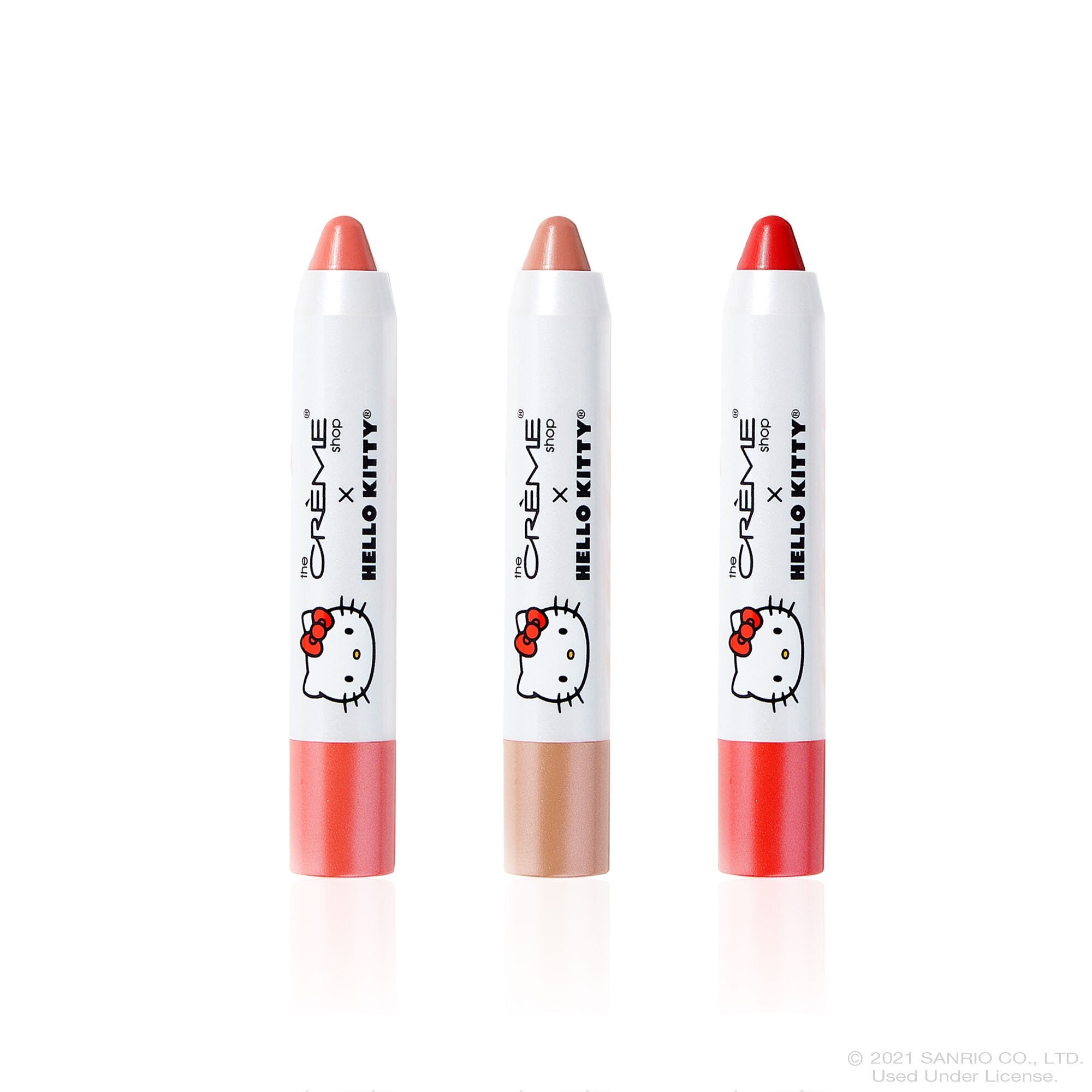 “HELLO LIPPY” Moisturizing Tinted Lip Balm | Strawberry Sweetheart Lip Balms The Crème Shop x Sanrio 