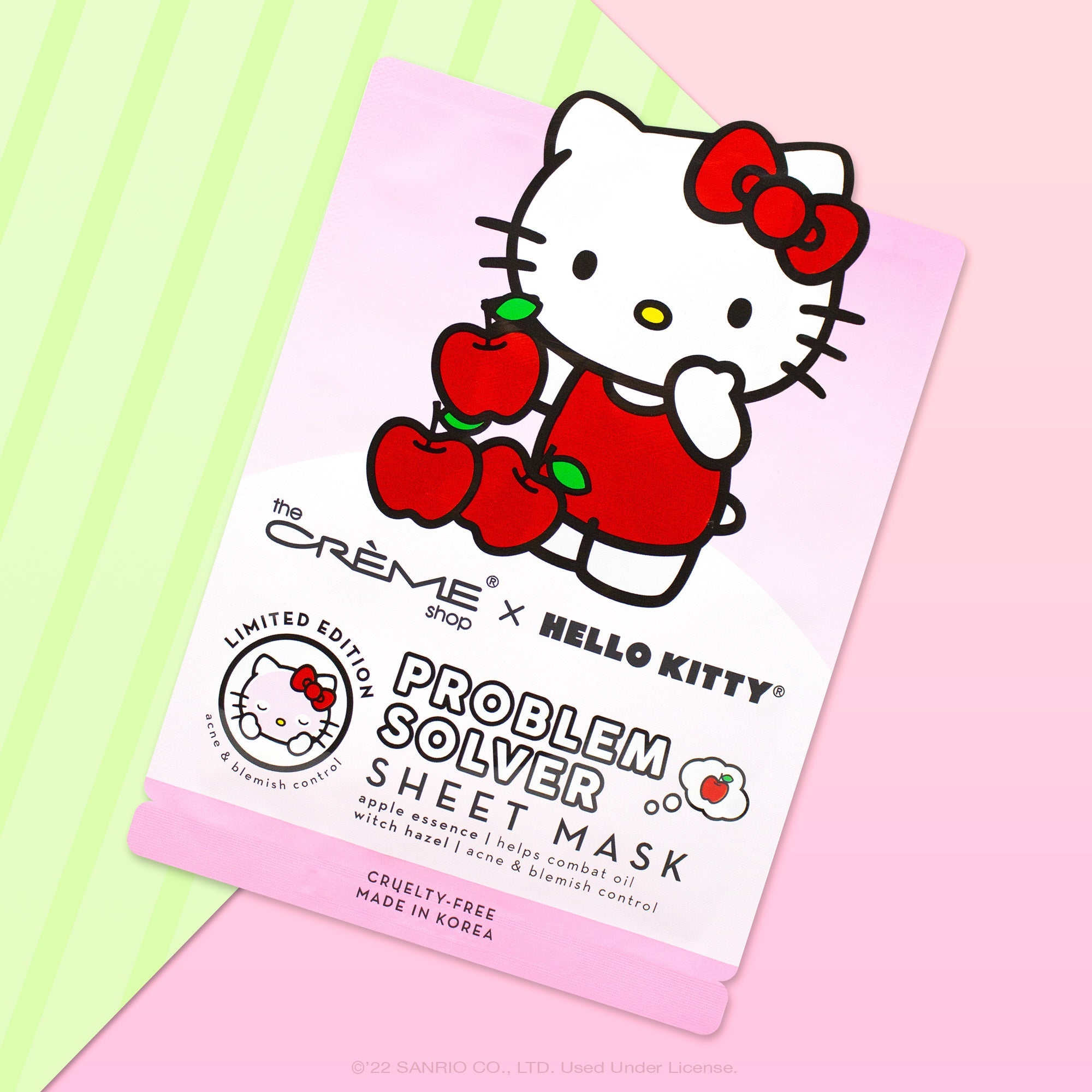 Hello Kitty Problem Solver Sheet Mask Sheet Masks The Crème Shop x Sanrio 