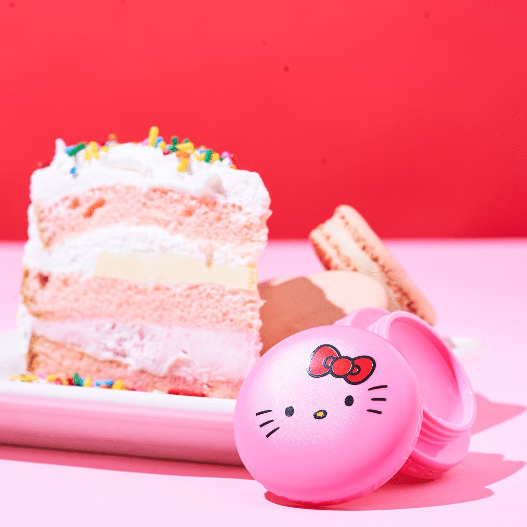 Hello Kitty Macaron Lip Balm - Icing On The Cake Lip Balms The Crème Shop x Sanrio 