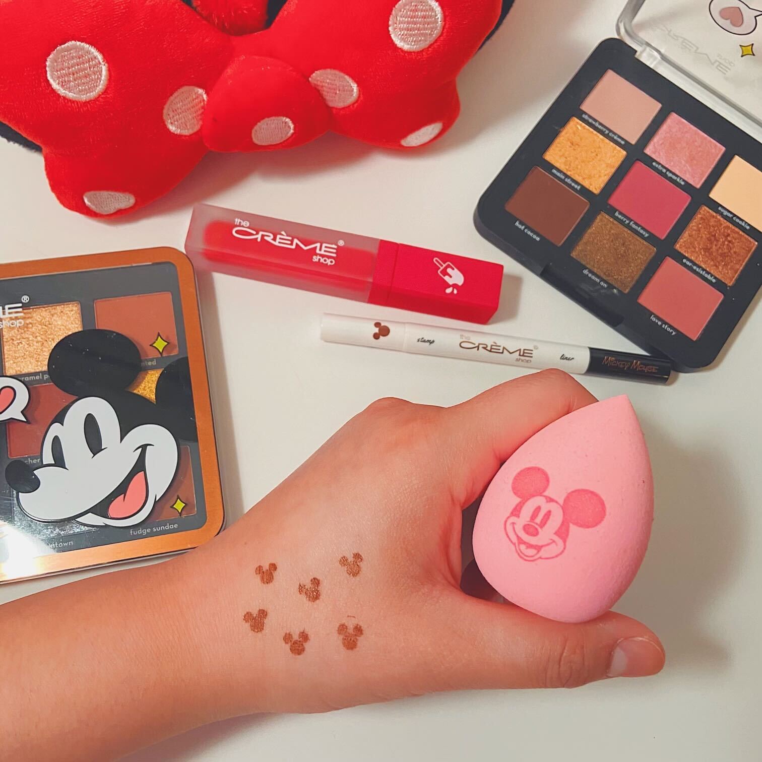 The Crème Shop | Disney: Dual-Ended Eyeliner & Mickey Shaped Freckle Stamp (Brown) Eyeliner The Crème Shop x Disney 
