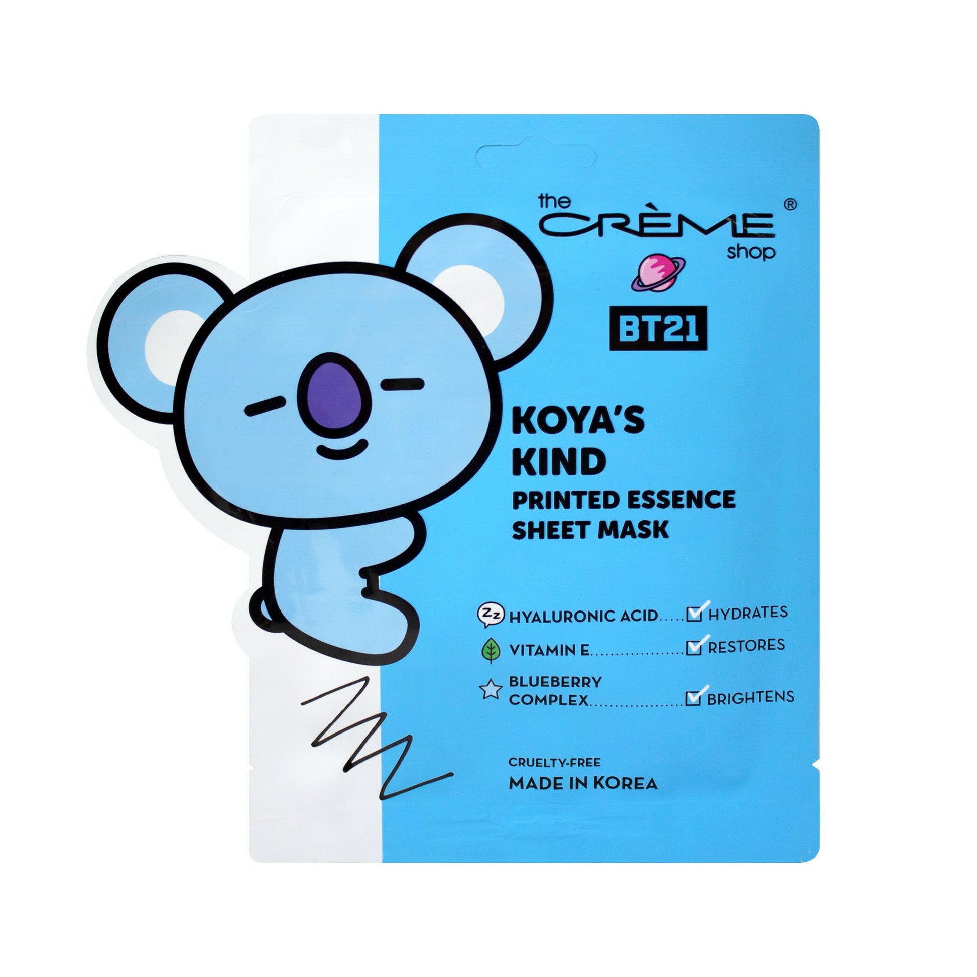The Crème Shop | BT21: Complete Printed Essence Sheet Mask Collection ($64 Value) Bundles The Crème Shop x BT21 