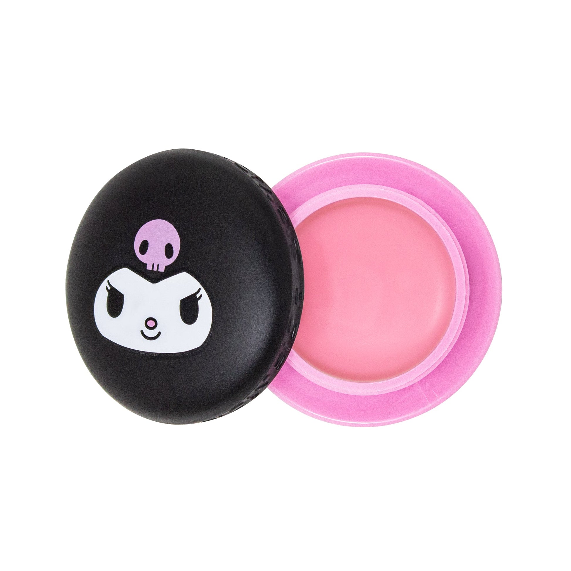 The Crème Shop x Kuromi Macaron Lip Balm - Raspberry Cream Puff Lip Balms The Crème Shop x Sanrio 