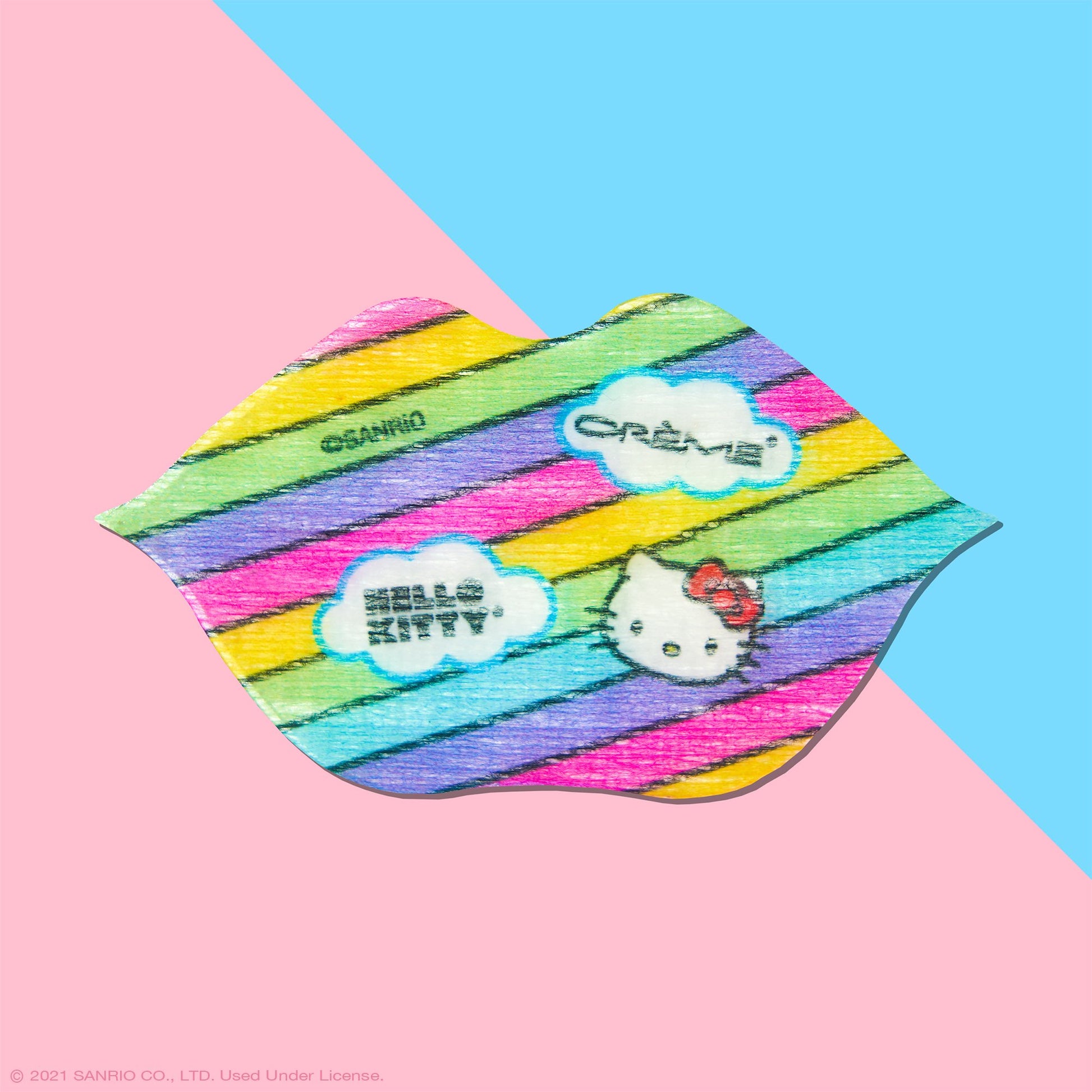 Hello Kitty Hydrogel Lip Patch | Strawberry Flavored Lip Patches The Crème Shop x Sanrio 