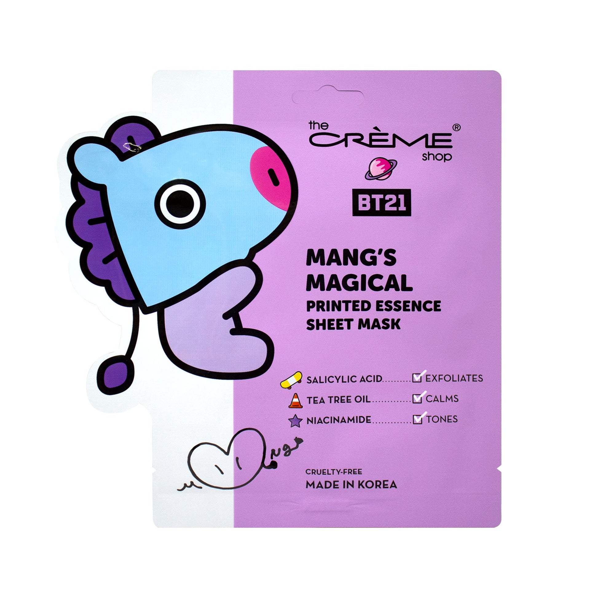 The Crème Shop | BT21: Complete Printed Essence Sheet Mask Collection ($64 Value) Bundles The Crème Shop x BT21 